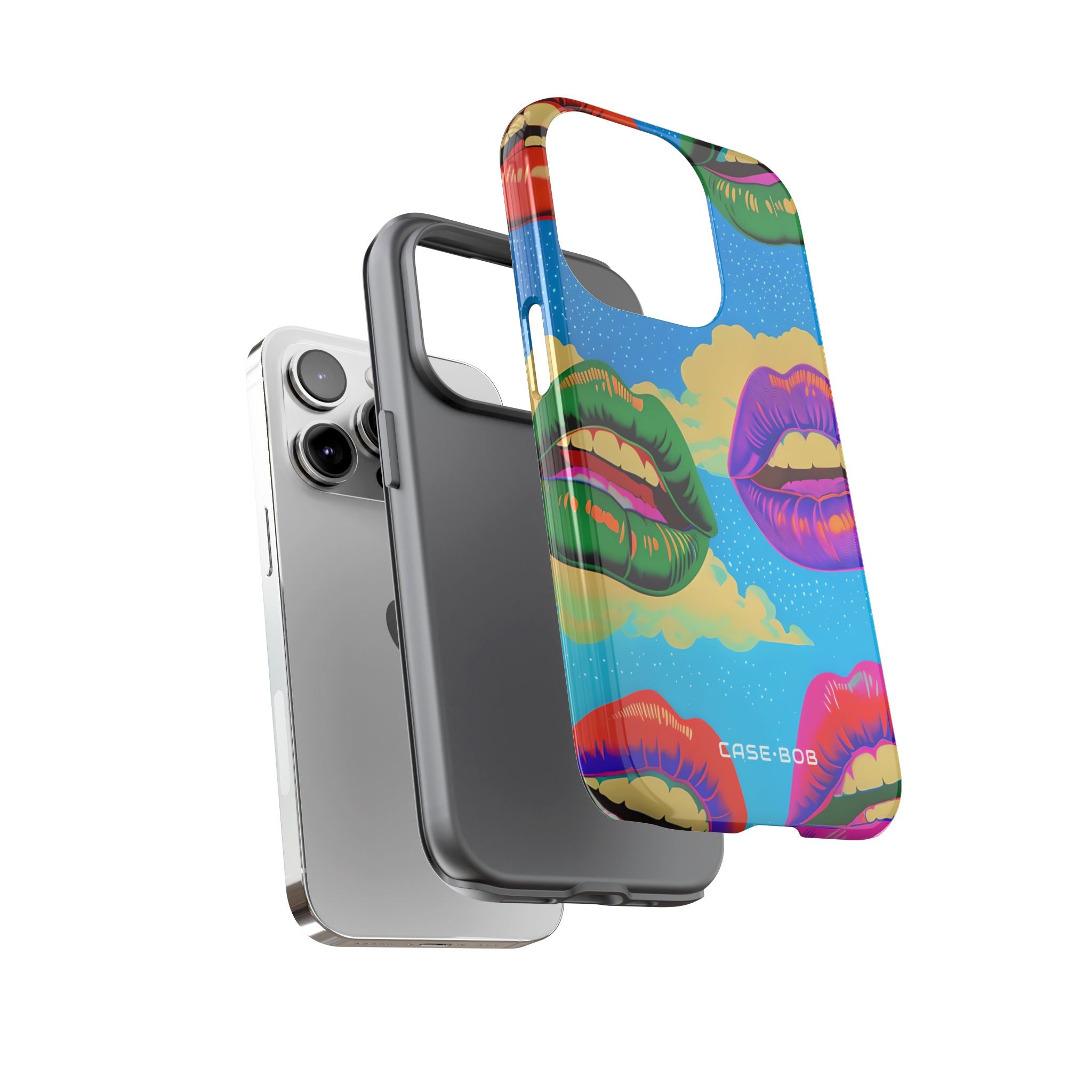 Colorful Lipscape iPhone 14 Pro Case - Tough