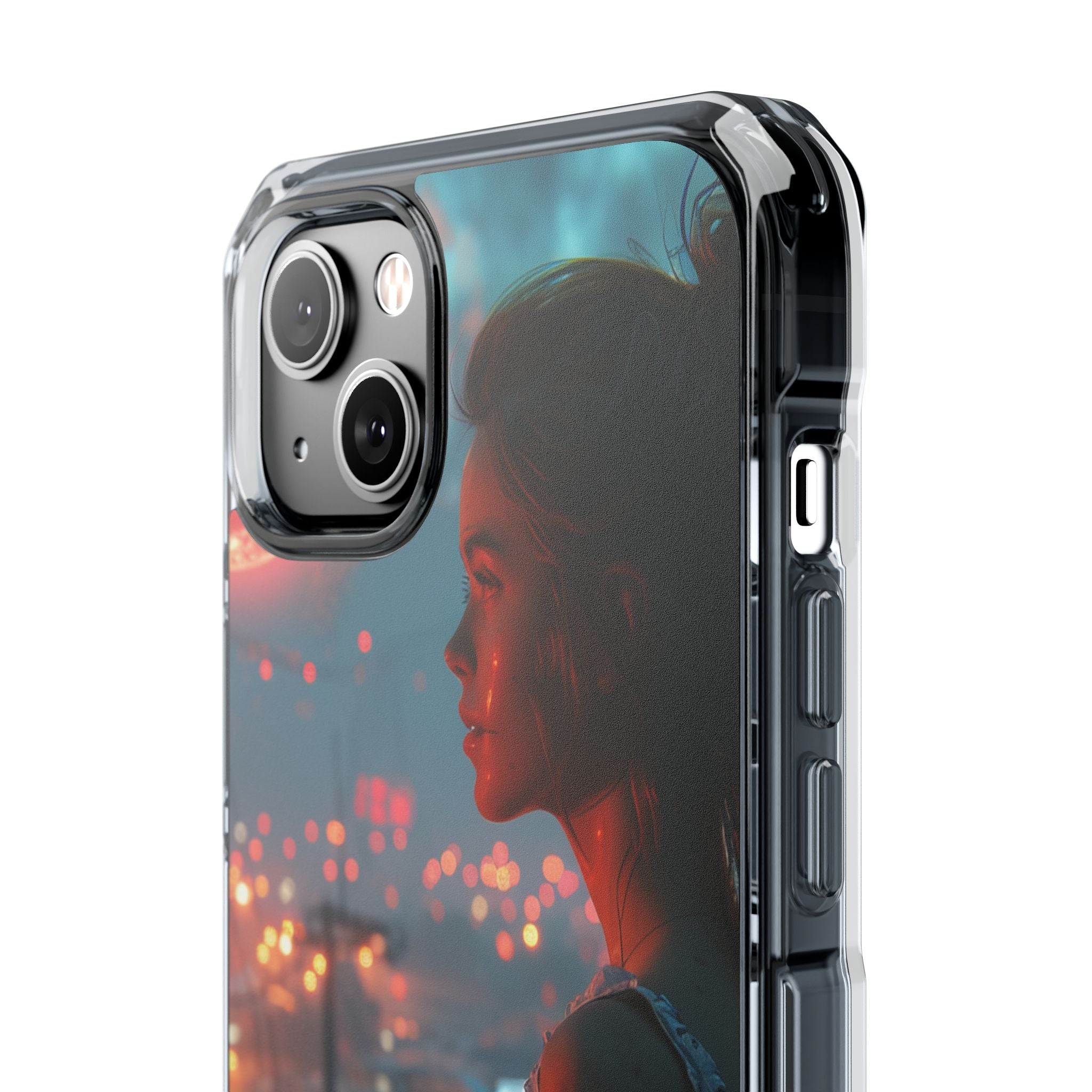 Moonlit Dreamscape Glow iPhone 14 - Impact Clear+