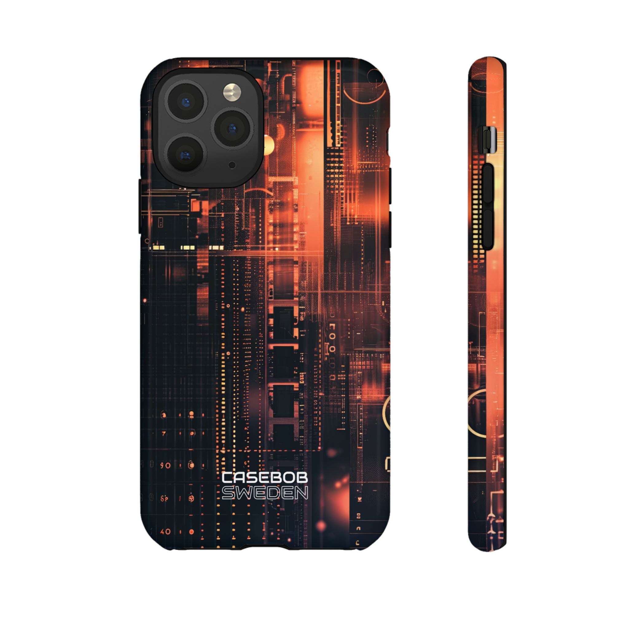 Neon Circuit Dreams iPhone 11 - Tough