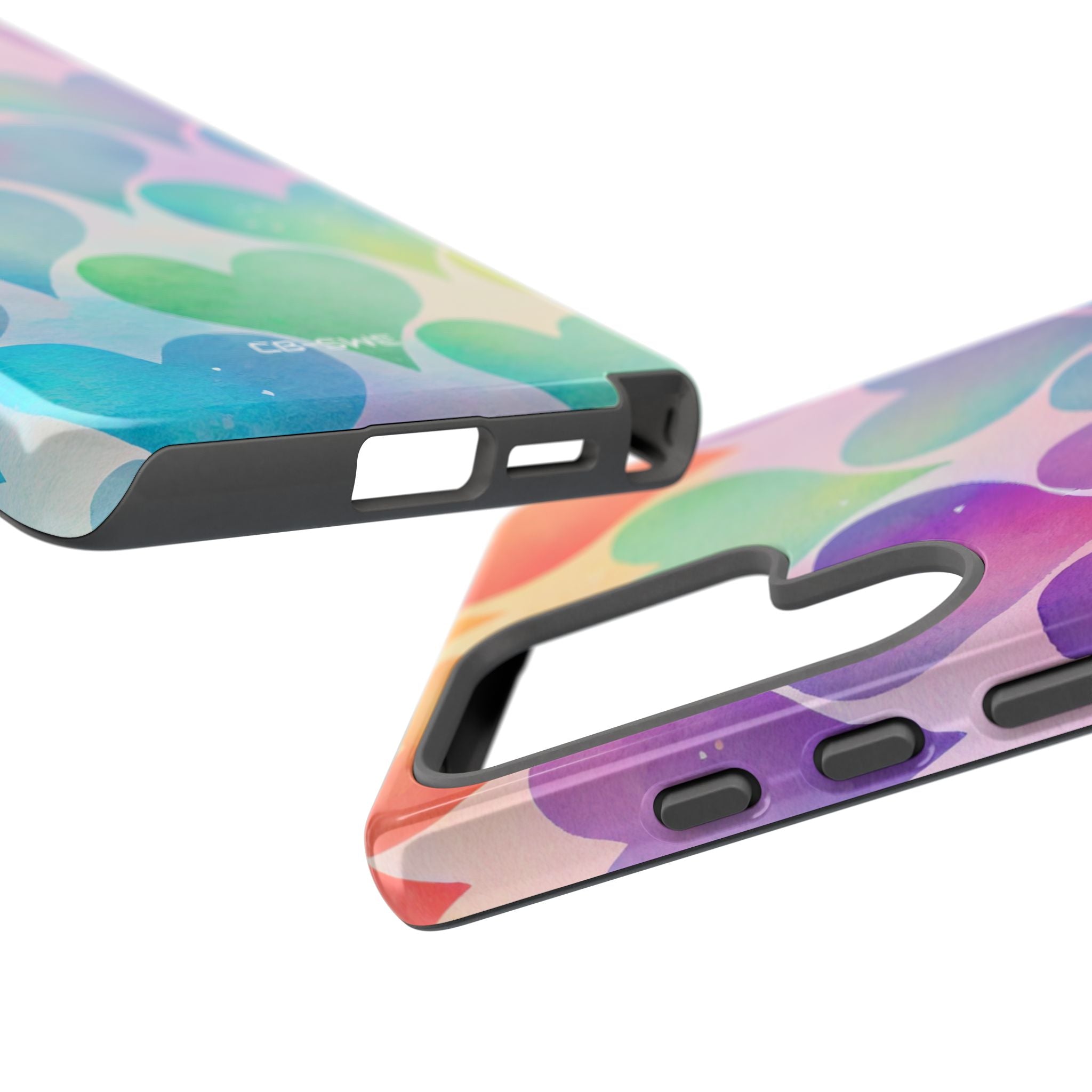 Watercolor Heart Symphony - Samsung Case
