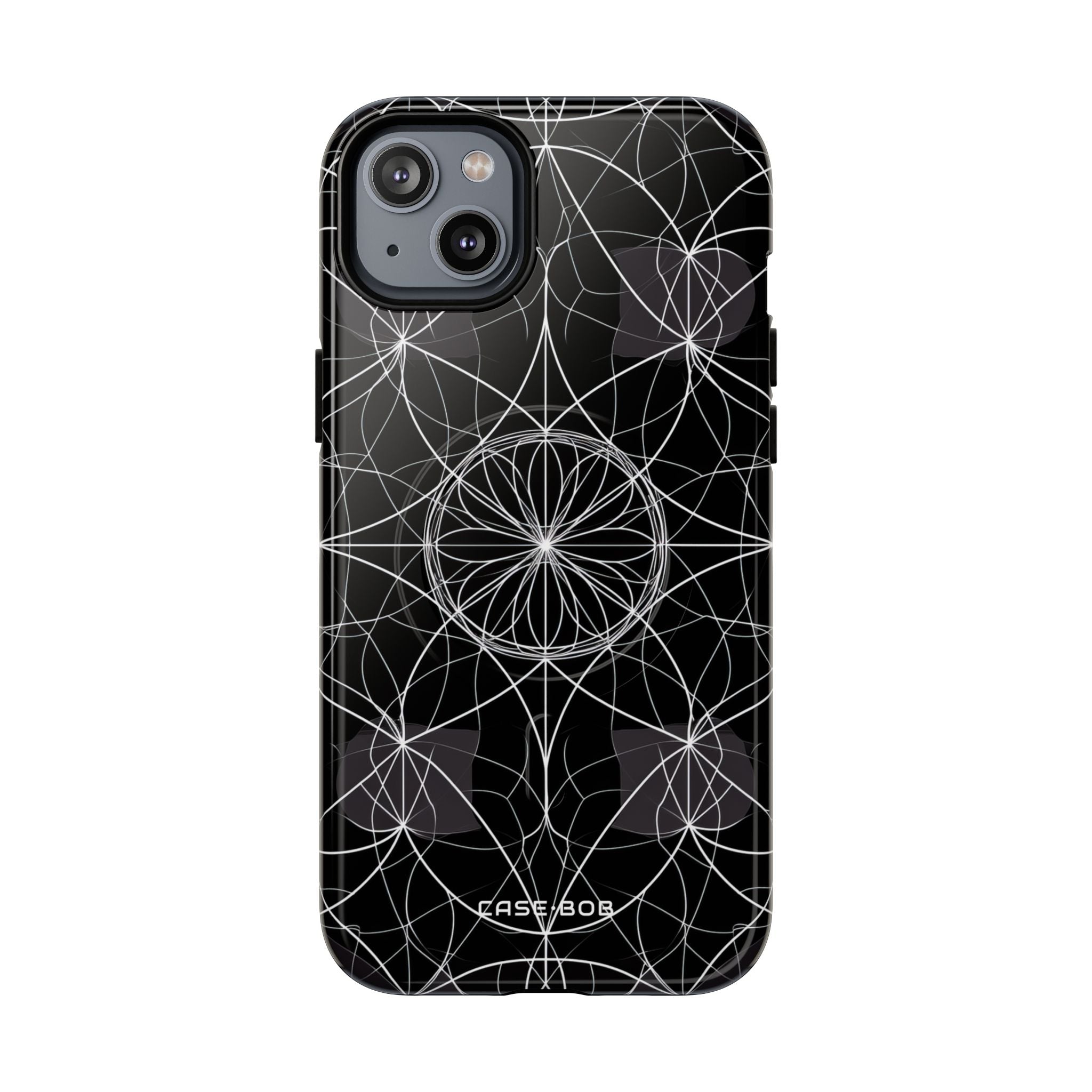 Radiant Petal Orbit iPhone 14 Plus Case - Tough+