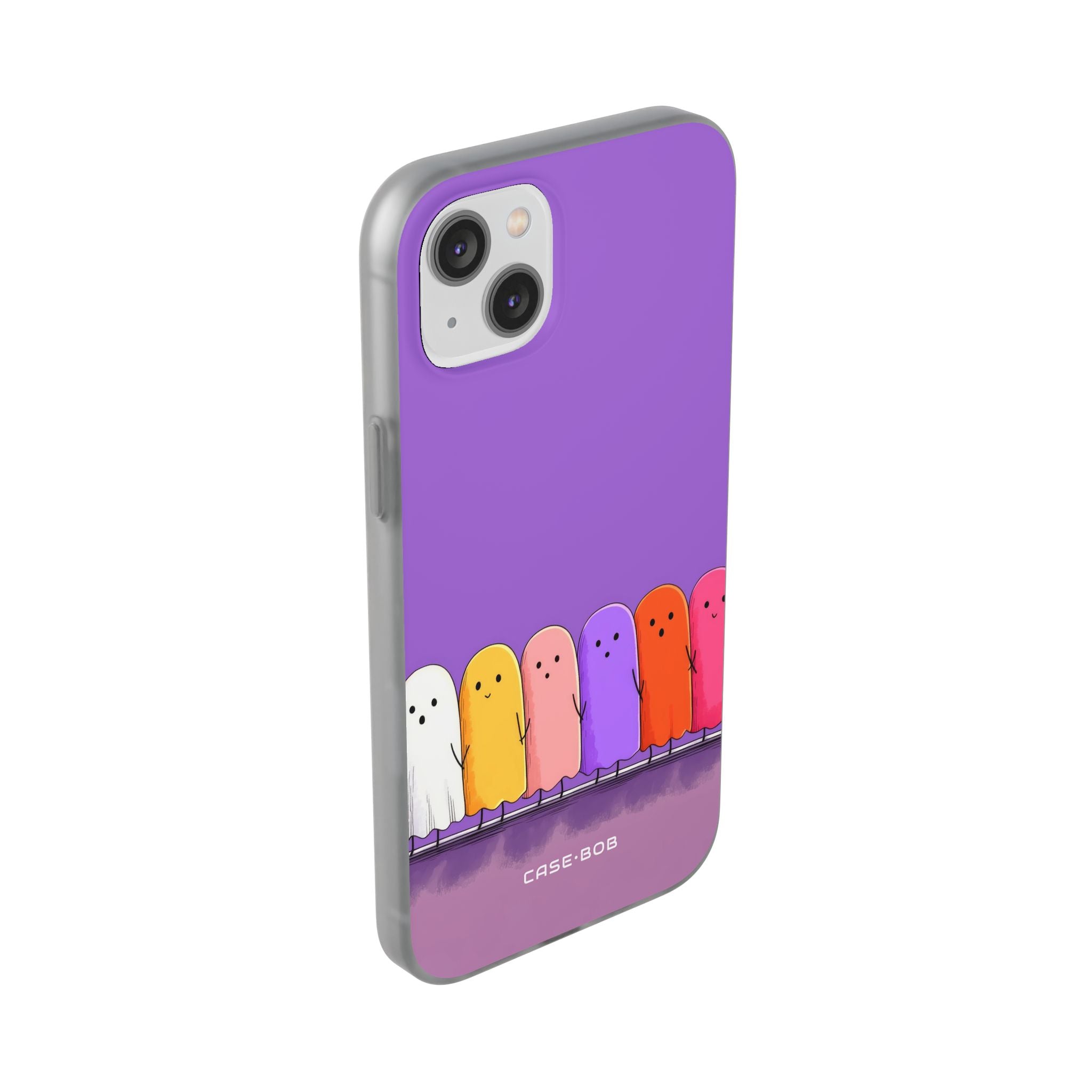 Colorful Ghosts iPhone 14 Plus Case - Soft