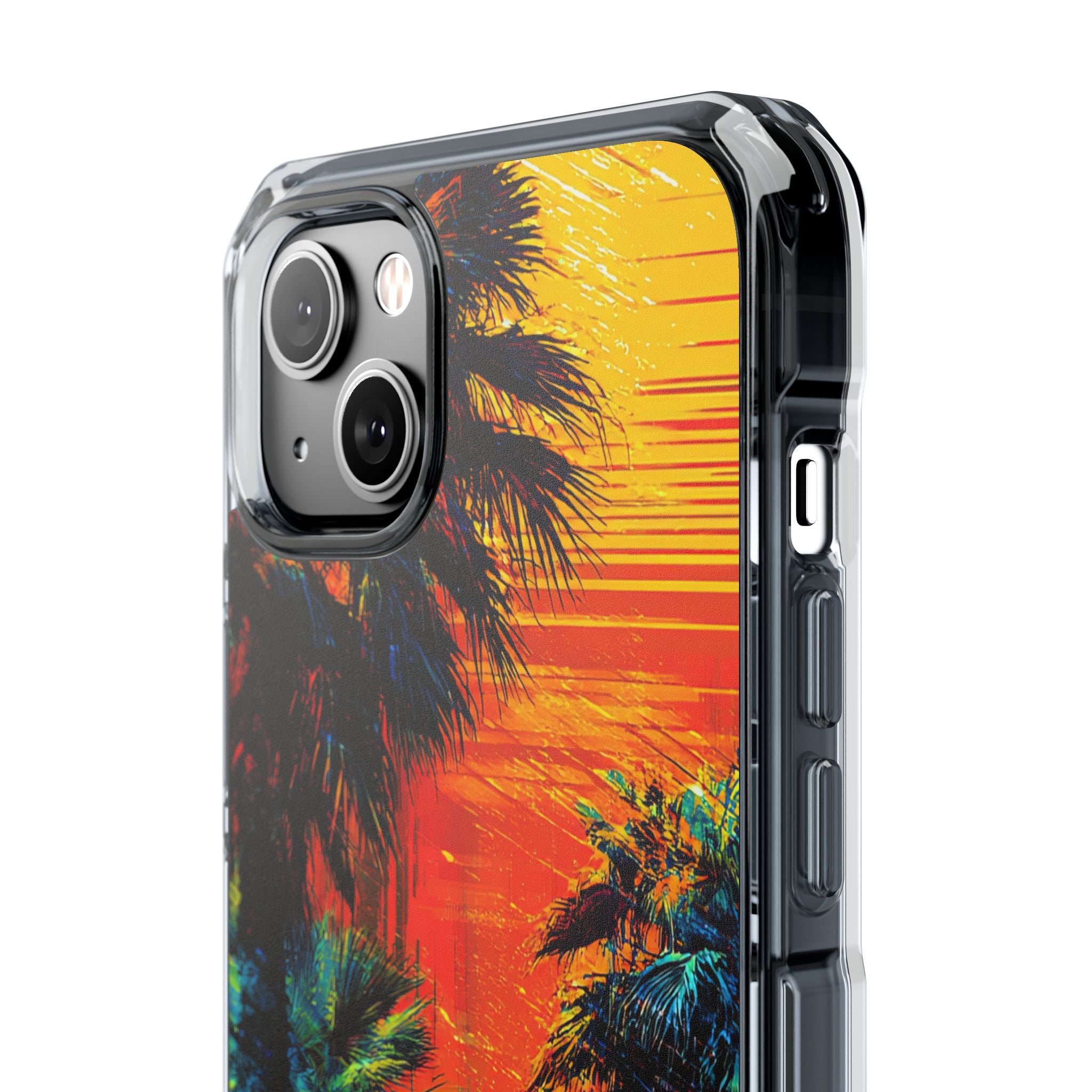 Tropical Sunburst iPhone 14 Plus Case - Impact
