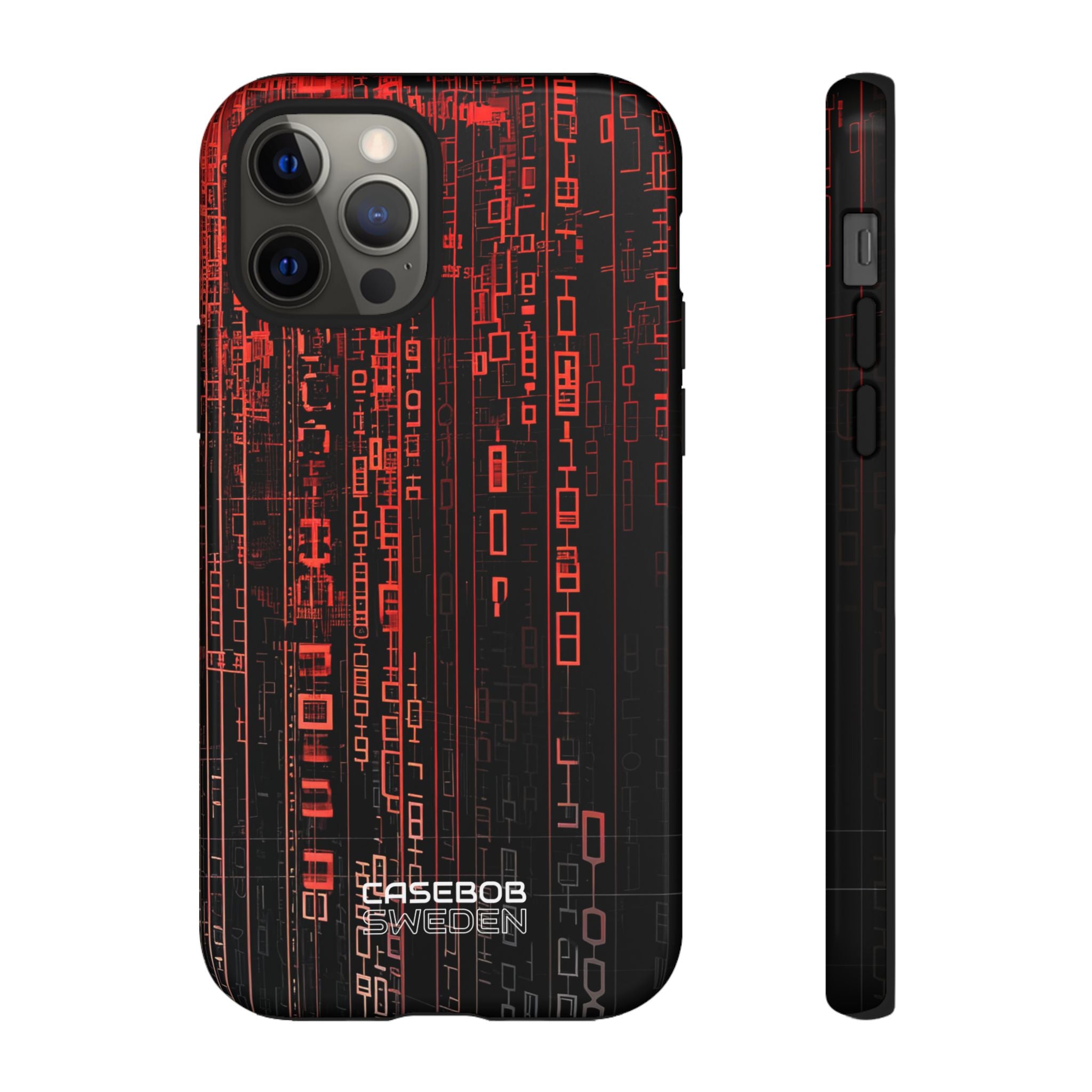 Neon Circuit Dreams iPhone 12 - Tough