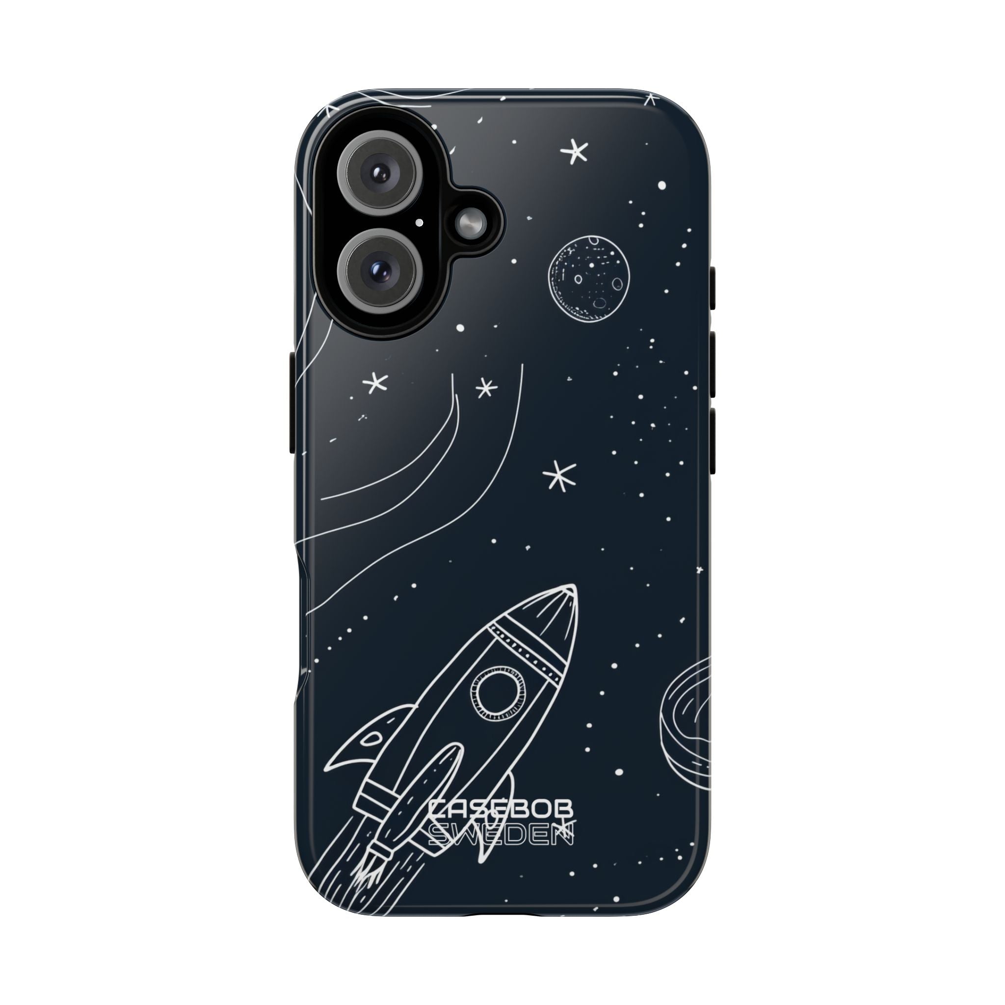 Cosmic Rocket Drift iPhone 16 - Tough