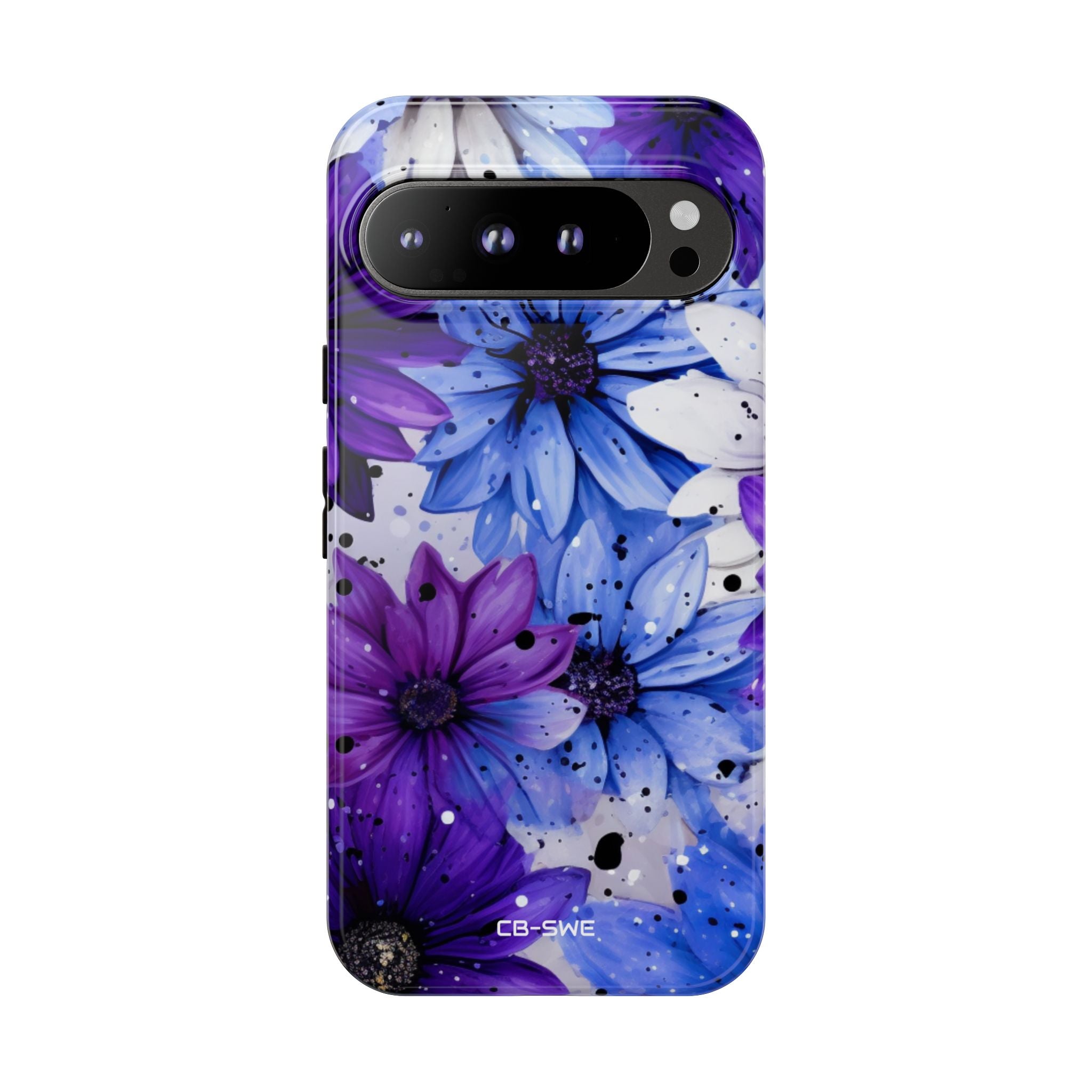 Vivid Splattered Blooms - Google Pixel Case