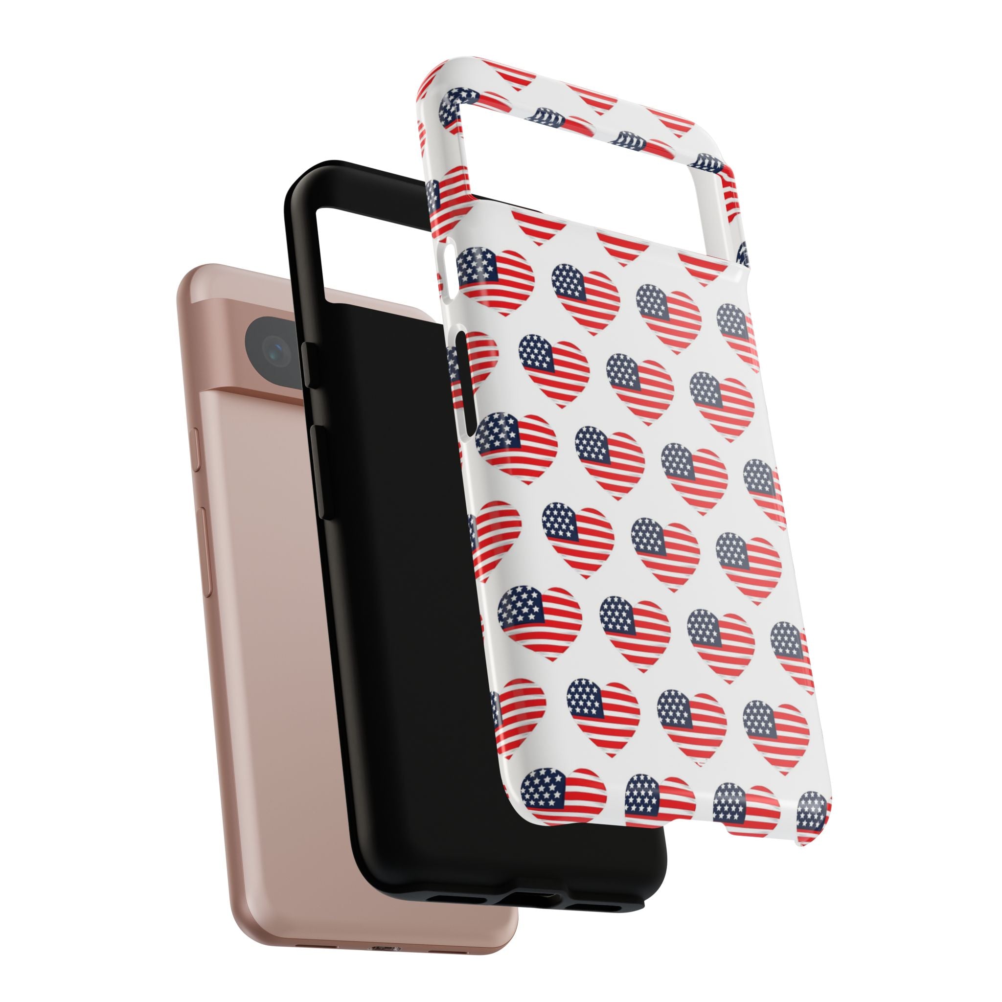 Hearts Embrace Freedom - Google Pixel Case