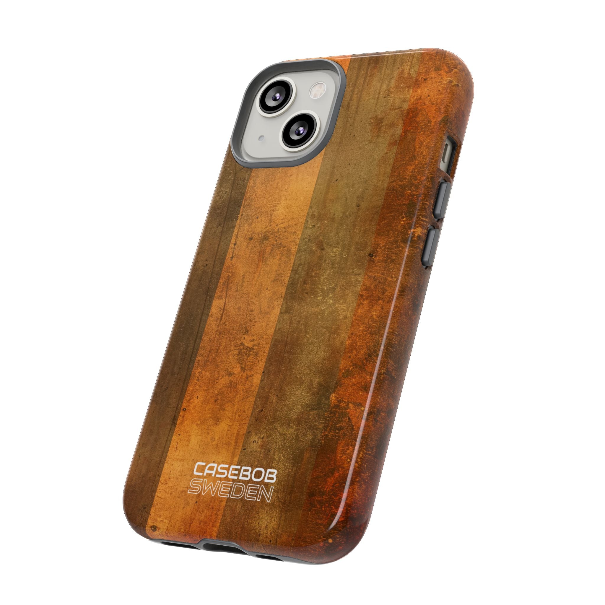 Rustic Striped Texture iPhone 14 - Tough