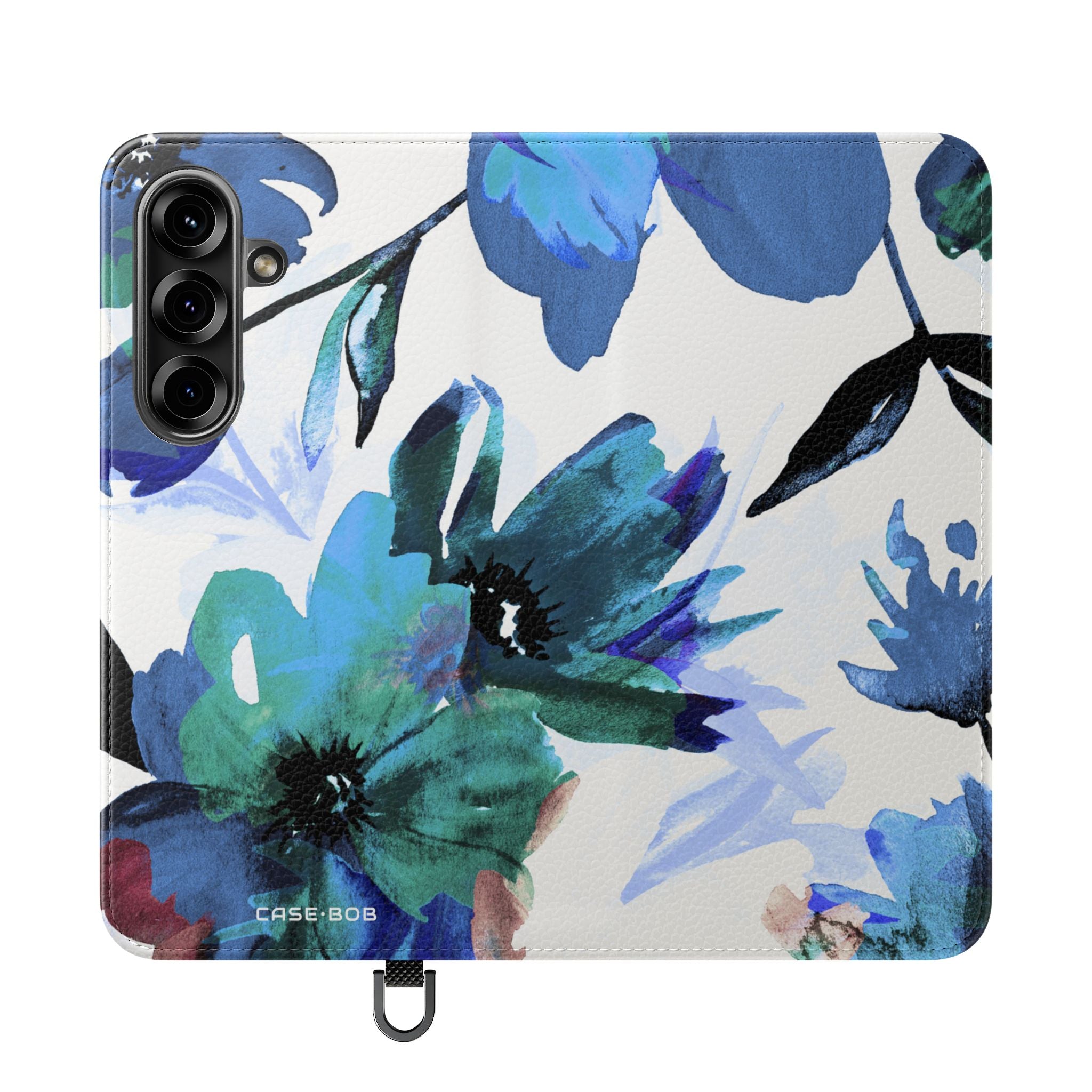 Blue Bloom - Samsung S25 Case - Lompakko