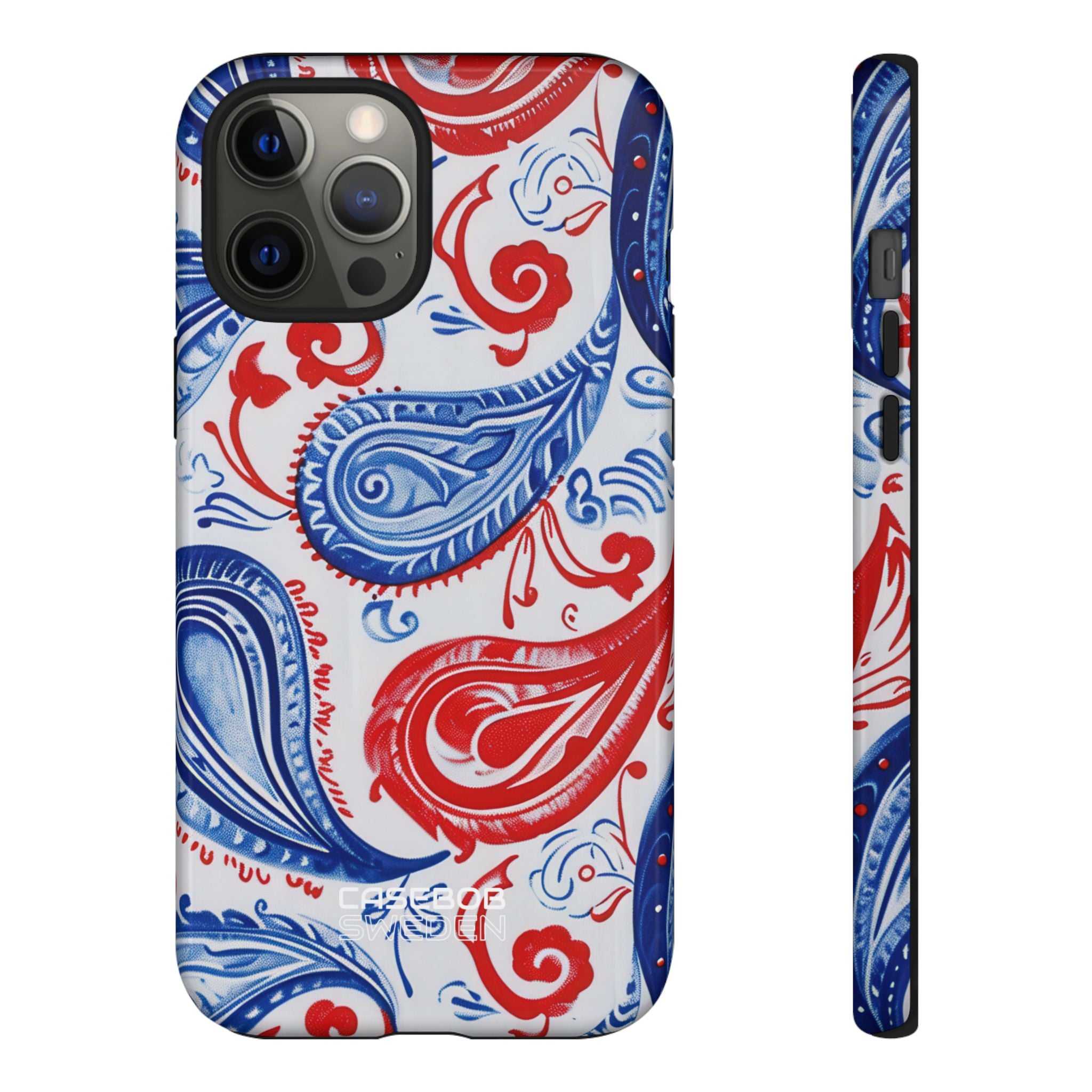 Vibrant Paisley Swirls iPhone 12 - Tough
