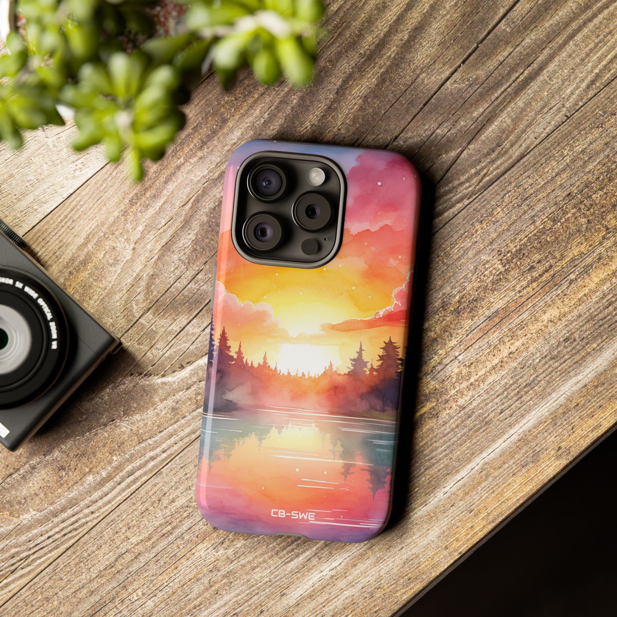 Sunset Reflections Glow - iPhone Case