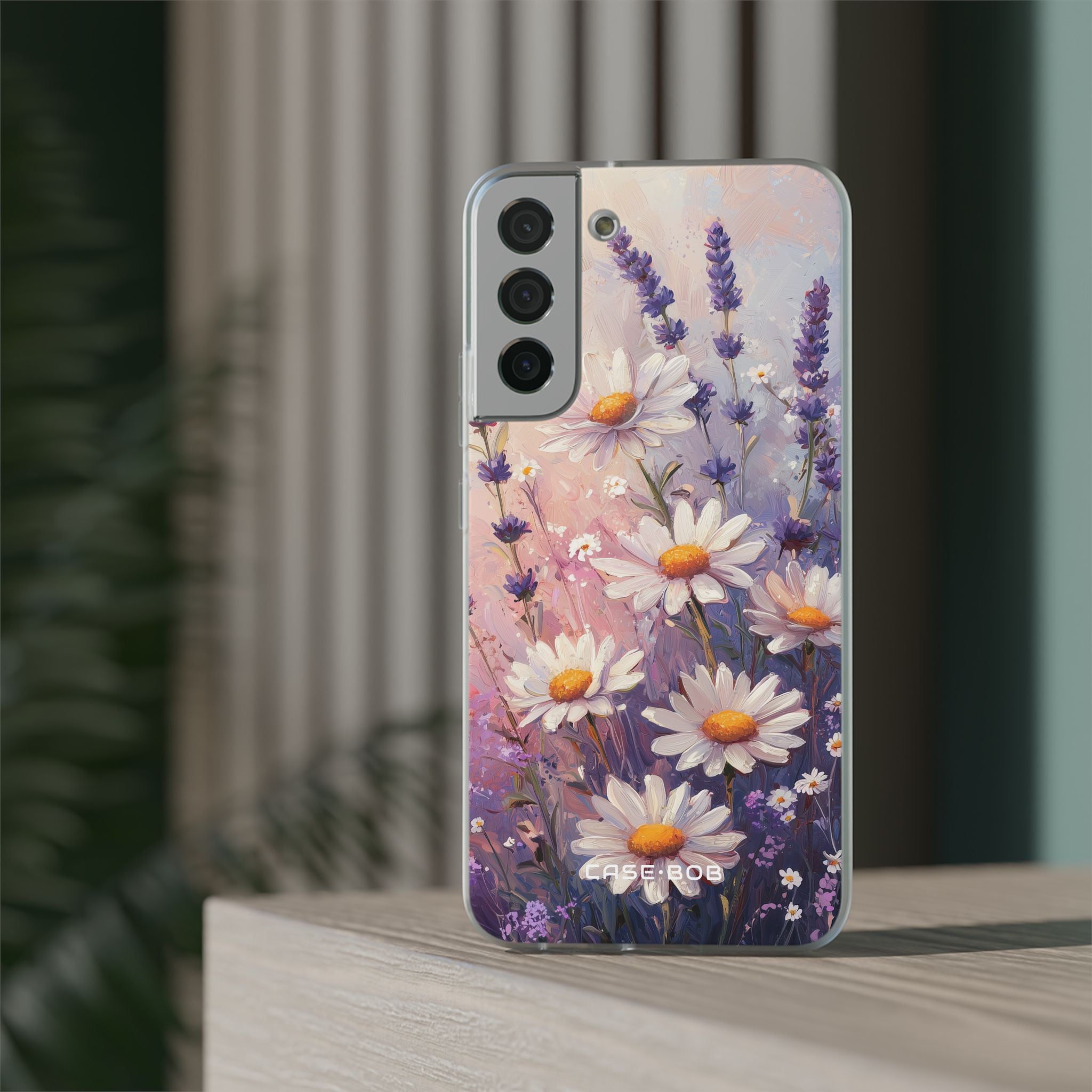 Daisy Lavender Bloom Samsung S22 Plus Case - Soft