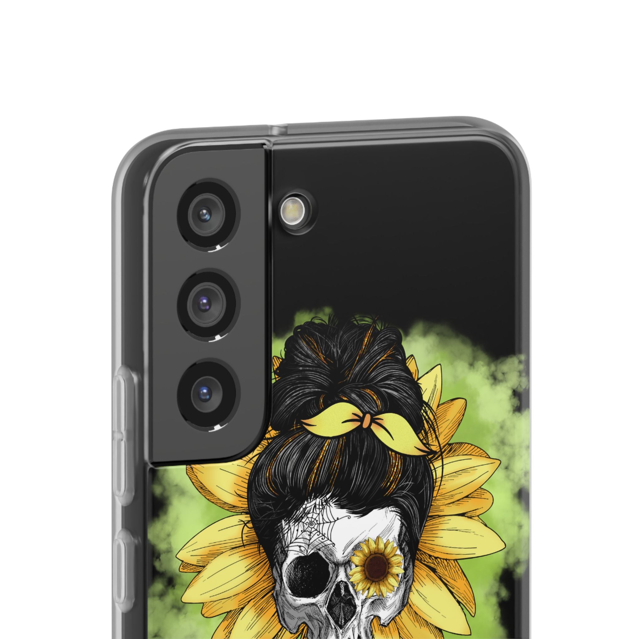 Sunflower Skull Samsung S22 - Soft