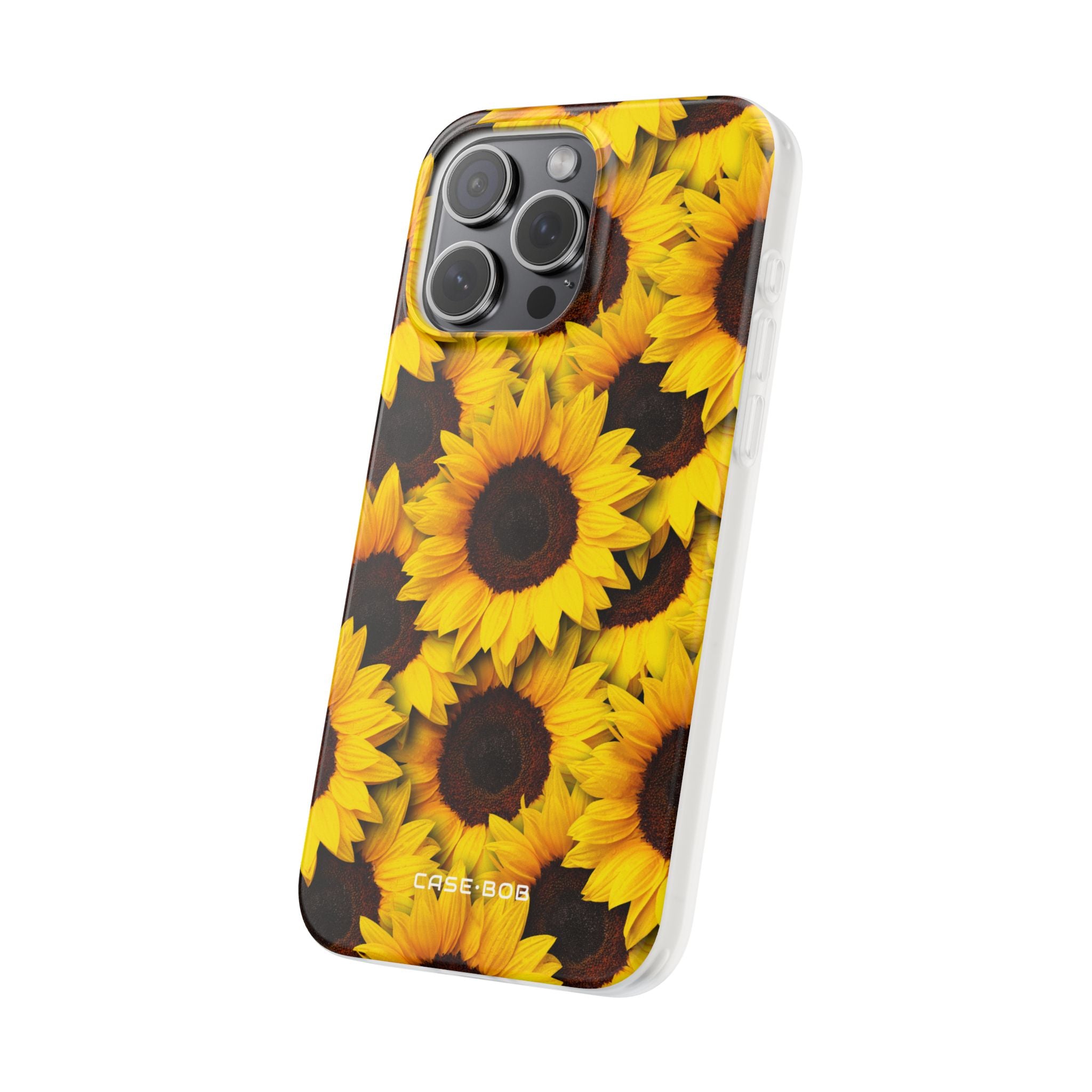 Sunflower Glow iPhone 15 Pro Max Case - Soft
