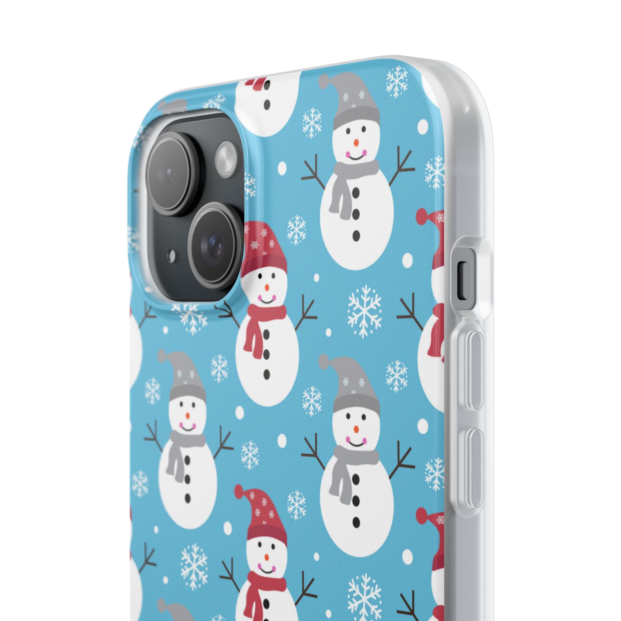 Snowman Parade iPhone 15 Plus Case - Soft