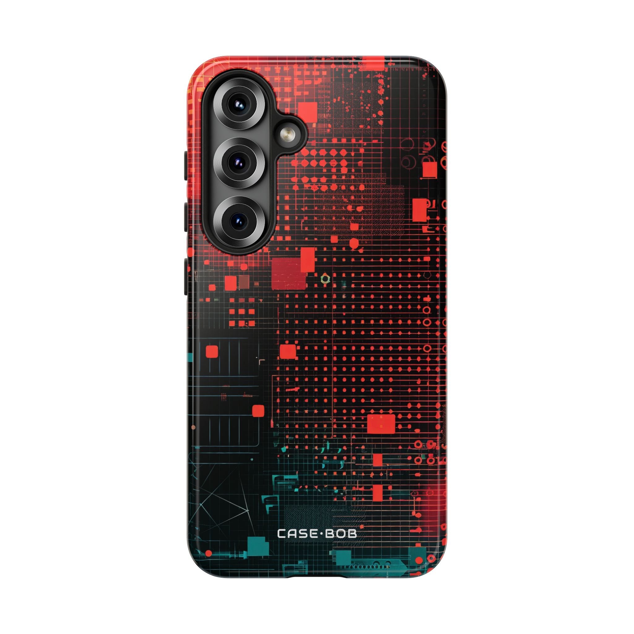 Grid Fusion Samsung S25 Case - Tough