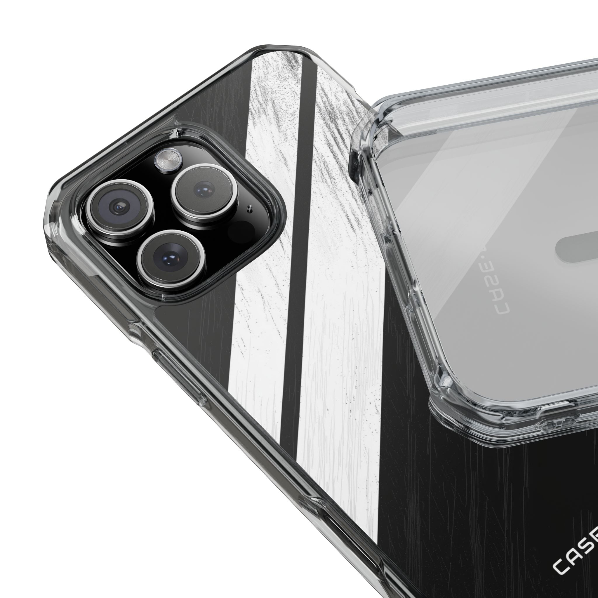 Distressed Stripe Motion iPhone 16 Pro Max Case - Impact