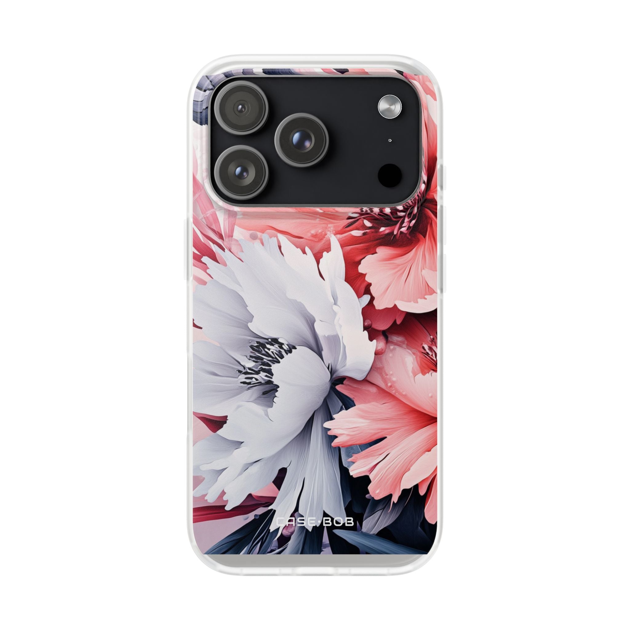 Coral Bloom iPhone 17 Pro Case - Soft