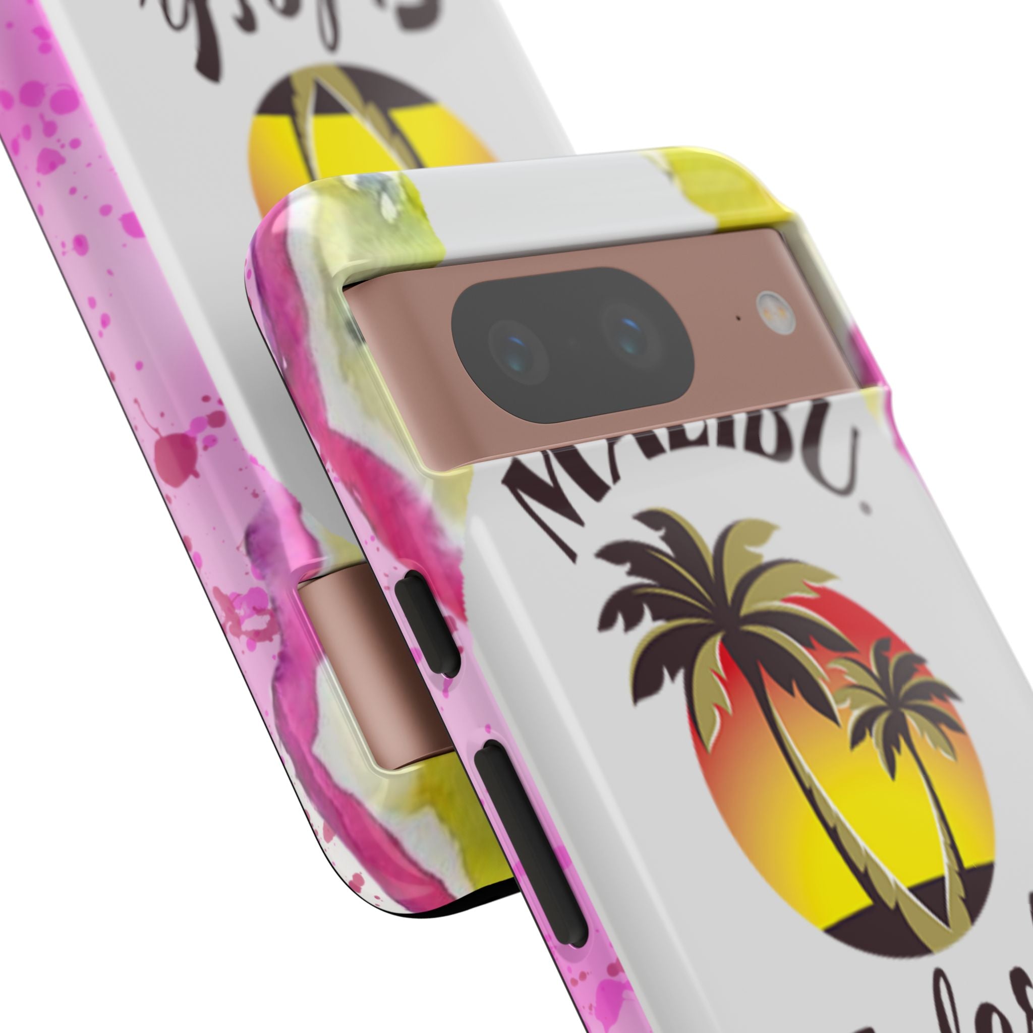 Tropical Sunset Splash - Google Pixel Case