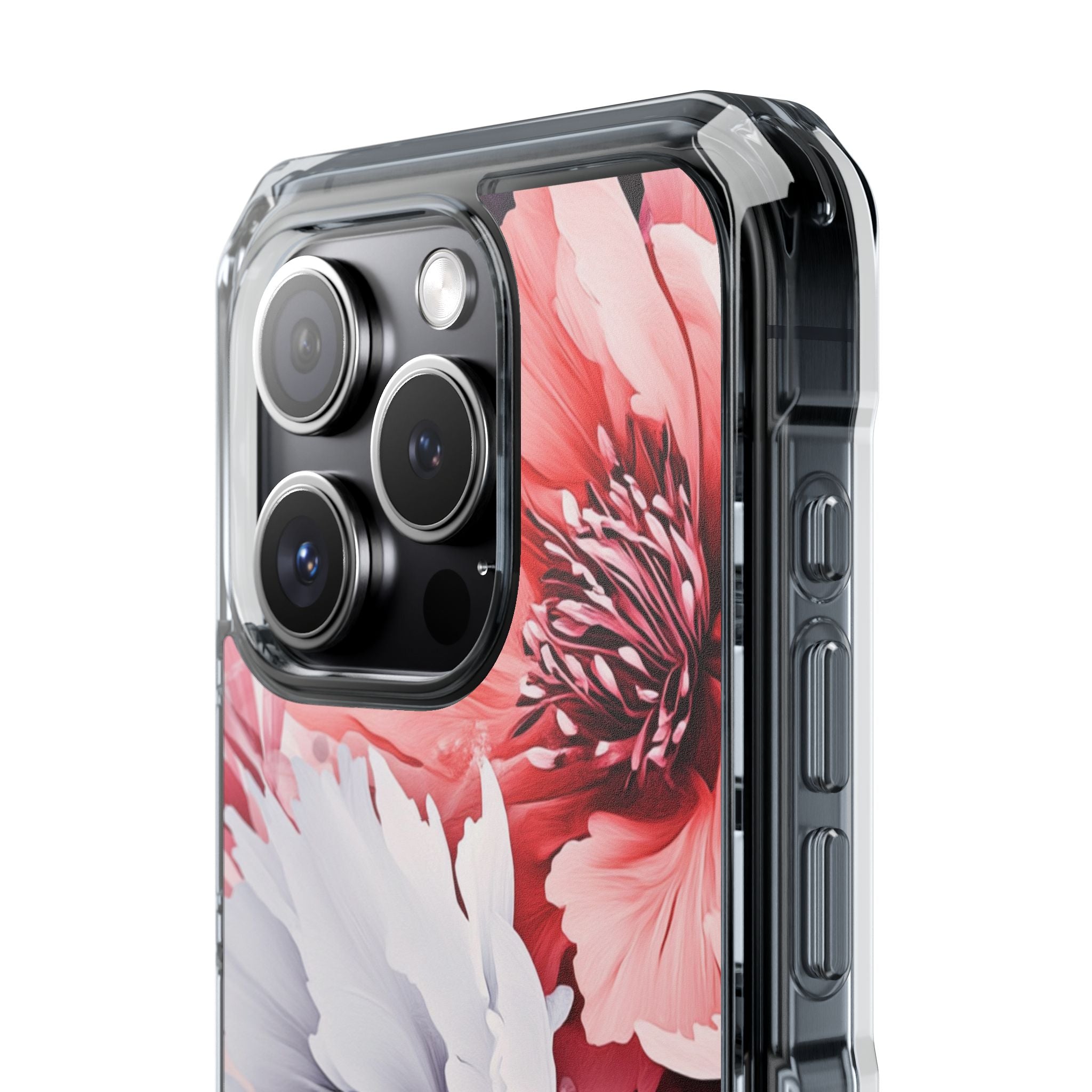 Coral Bloom iPhone 15 Pro Case - Impact