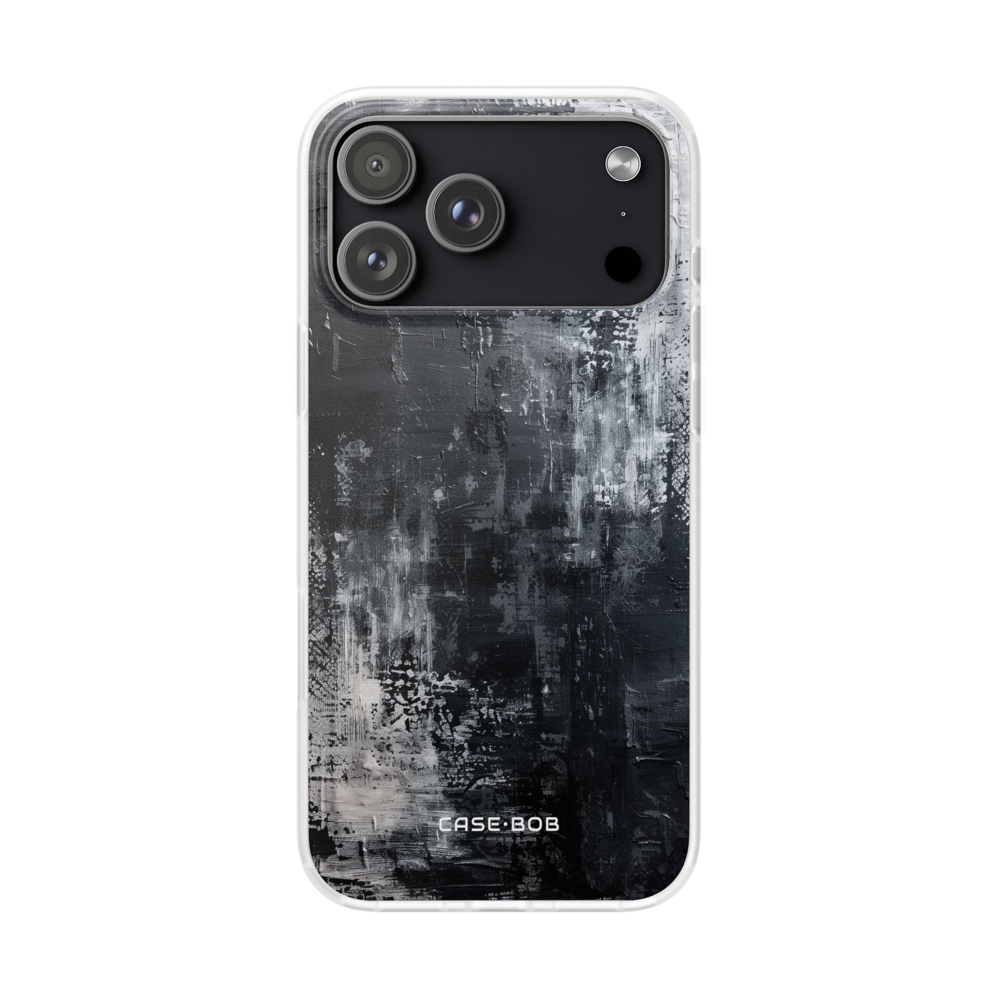 Textured Blackscape iPhone 17 Pro Max Case - Soft