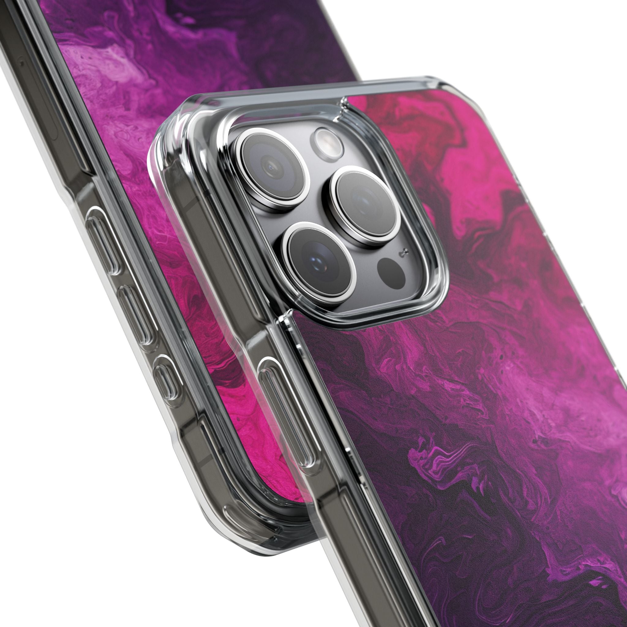 Cosmic Color Swirl iPhone 15 - Impact Clear+