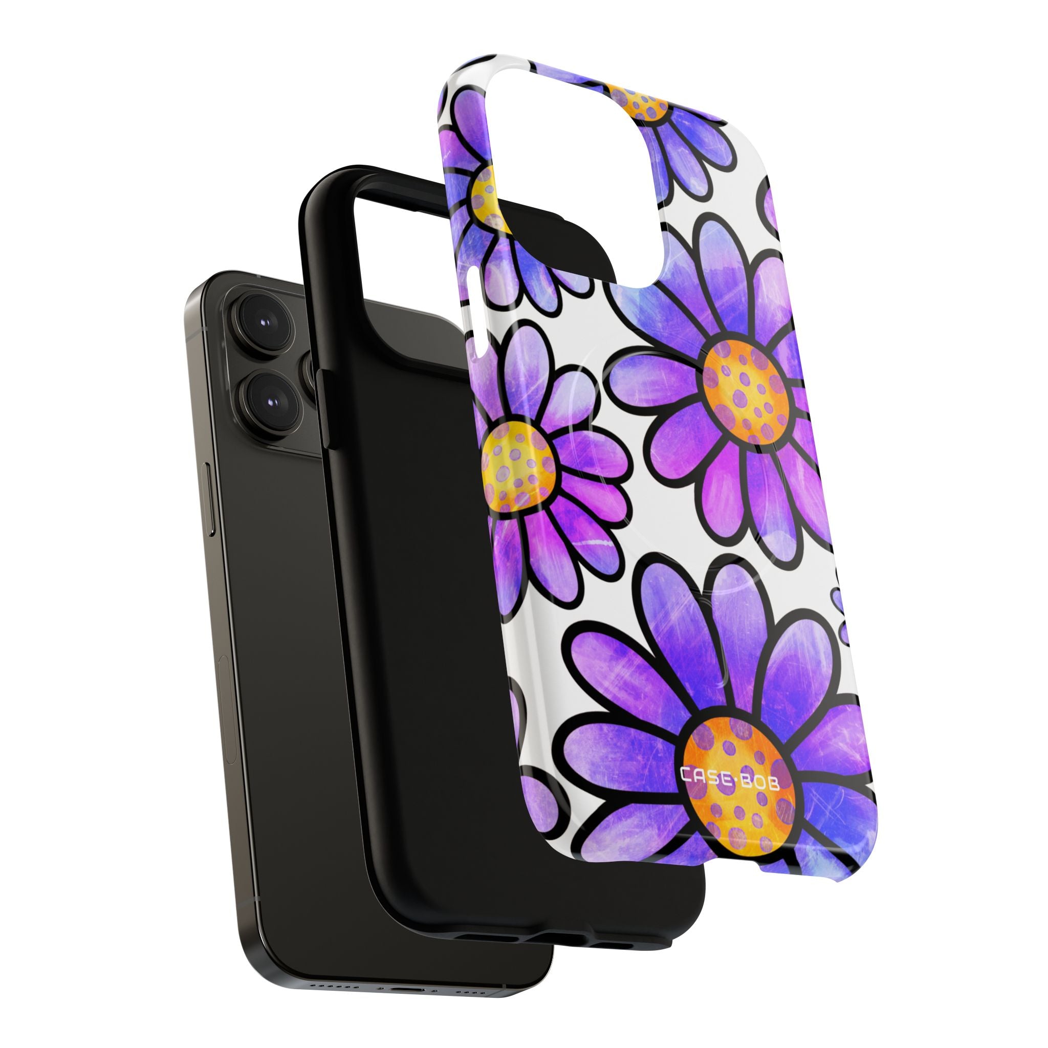 Polka Dot Blooms iPhone 14 Pro Max Case - Tough+