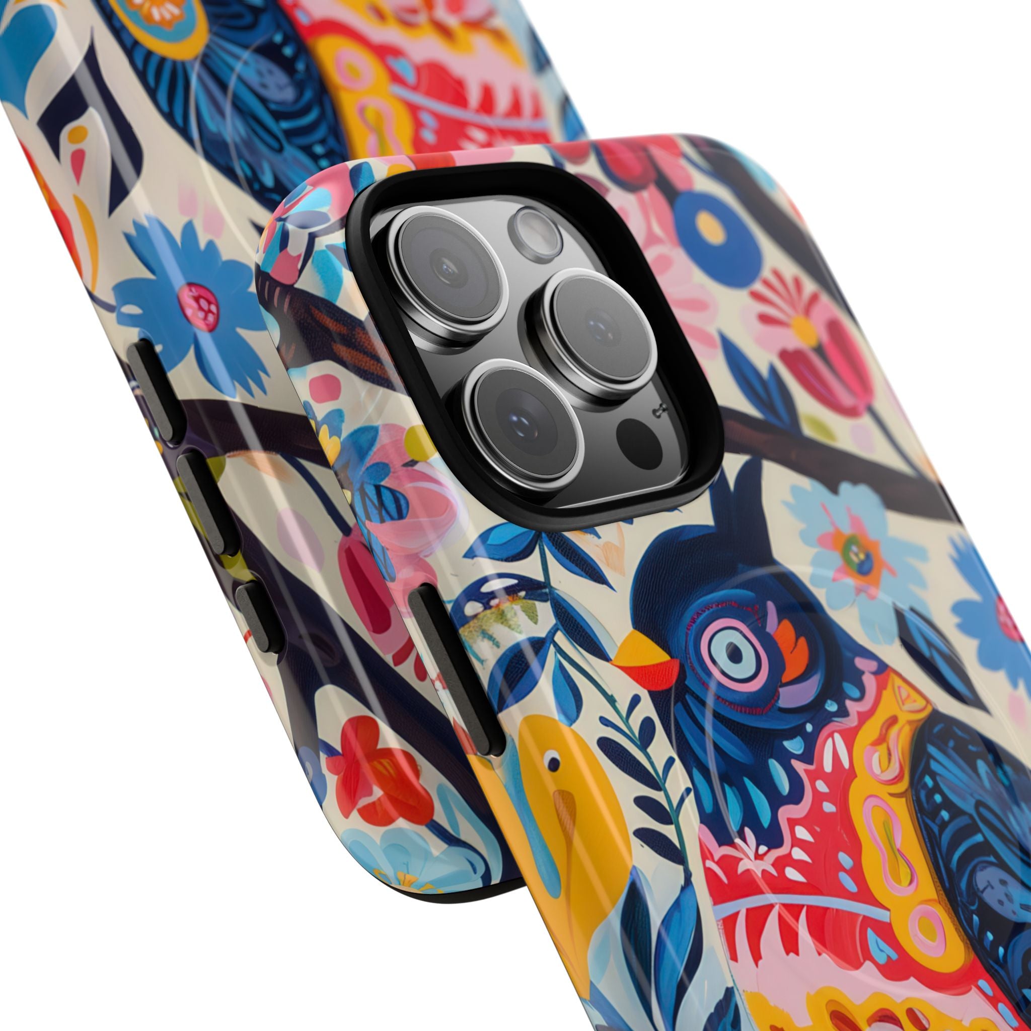 Owl Bloom iPhone 16 Pro Max Case - Tough+