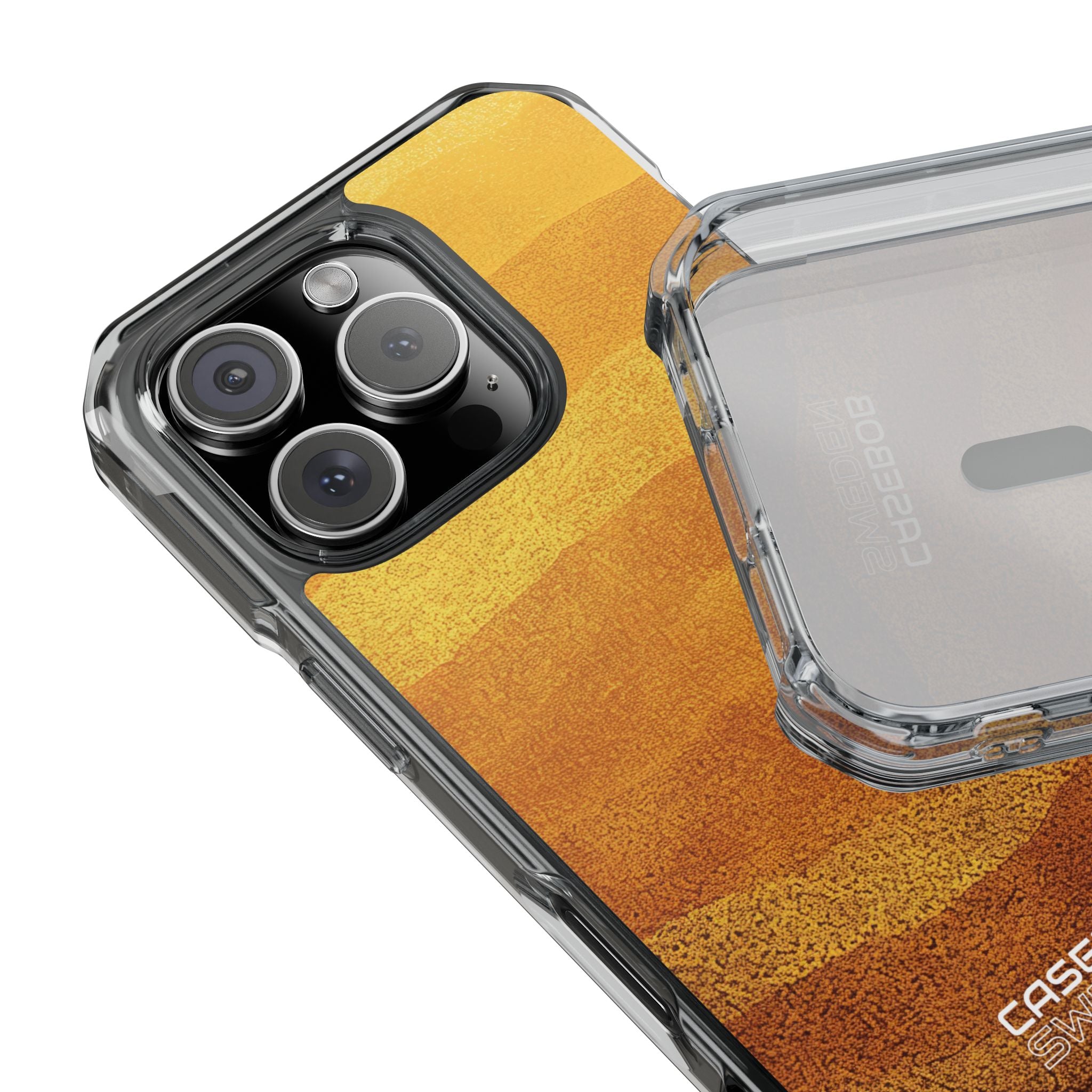 Golden Horizon Layers iPhone 16 - Impact Clear+