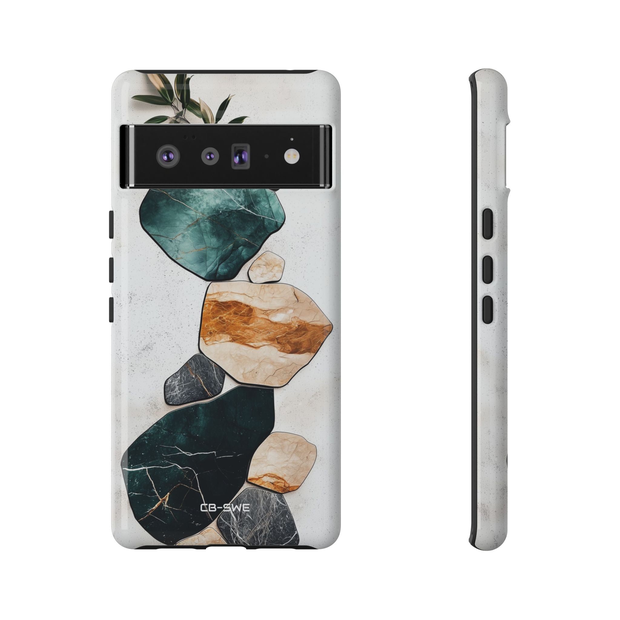 Stone Shapes Embrace - Google Pixel Case
