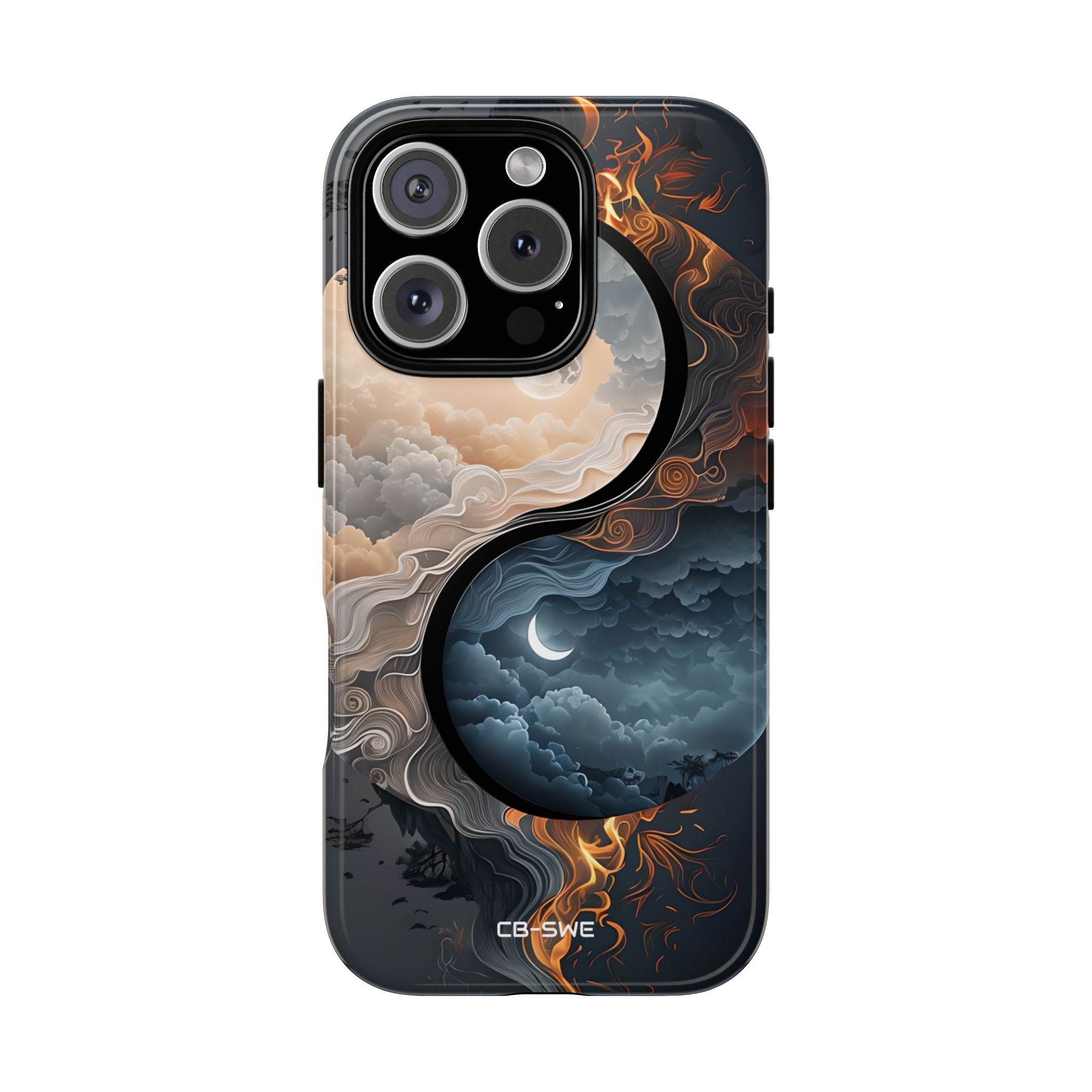 Moonlit Elemental Harmony - iPhone Case