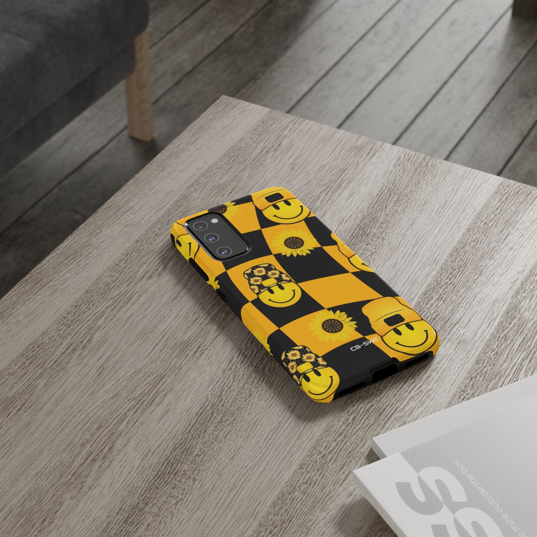 Joyful Checkered Smiles - Samsung Case