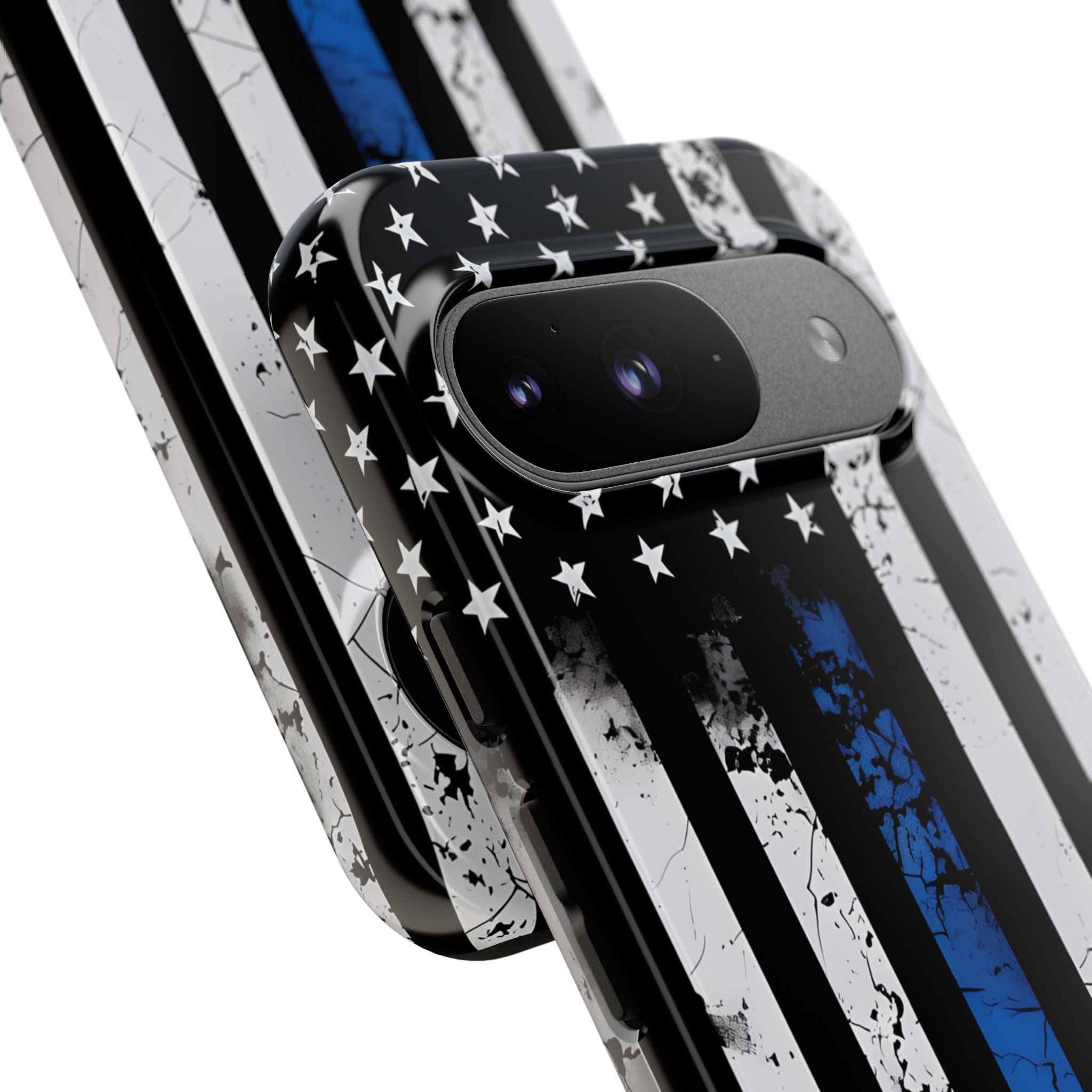 Blue Stripe Flag Google Pixel 9 Case - Tough