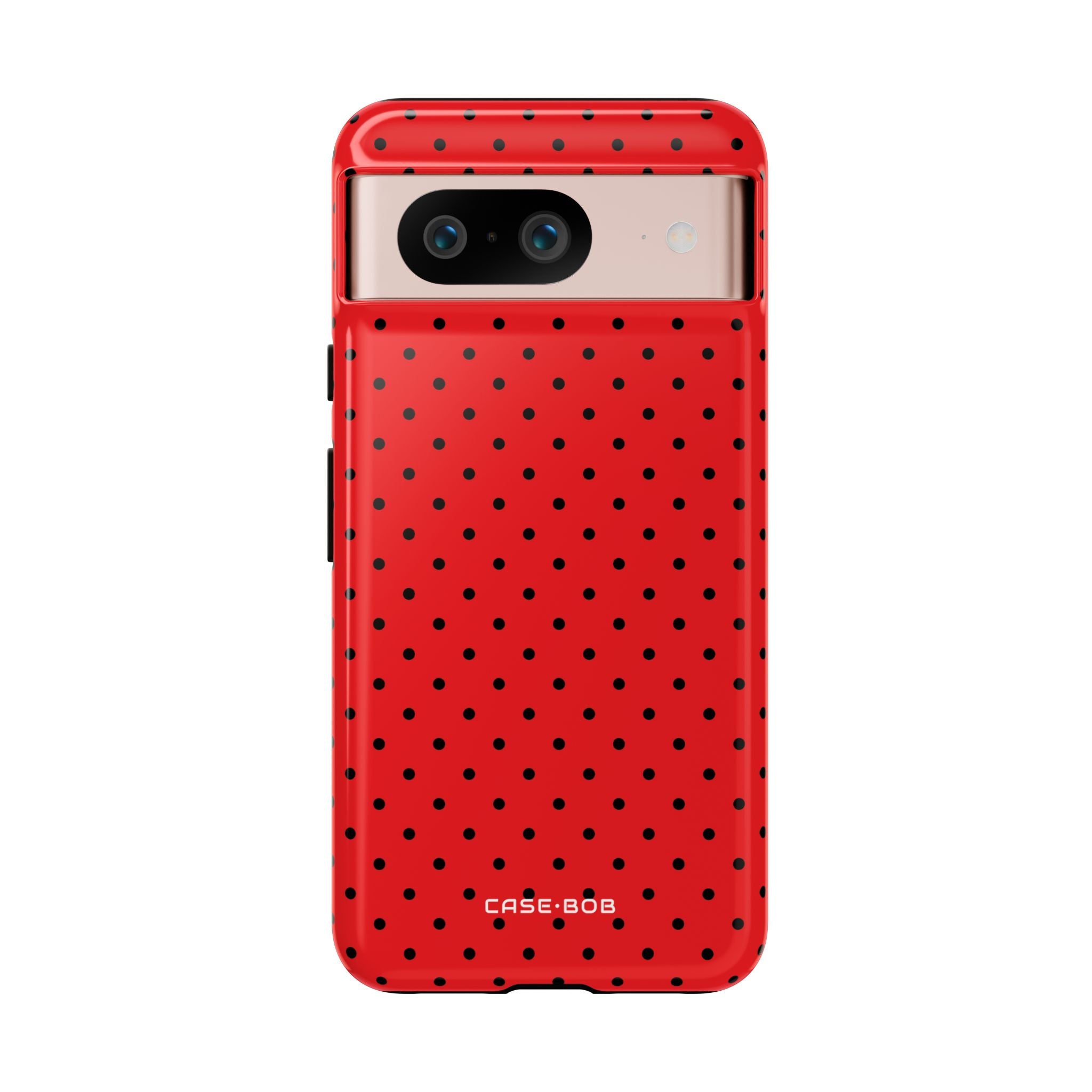 Crimson Dot Matrix Google Pixel 8 Case - Tough