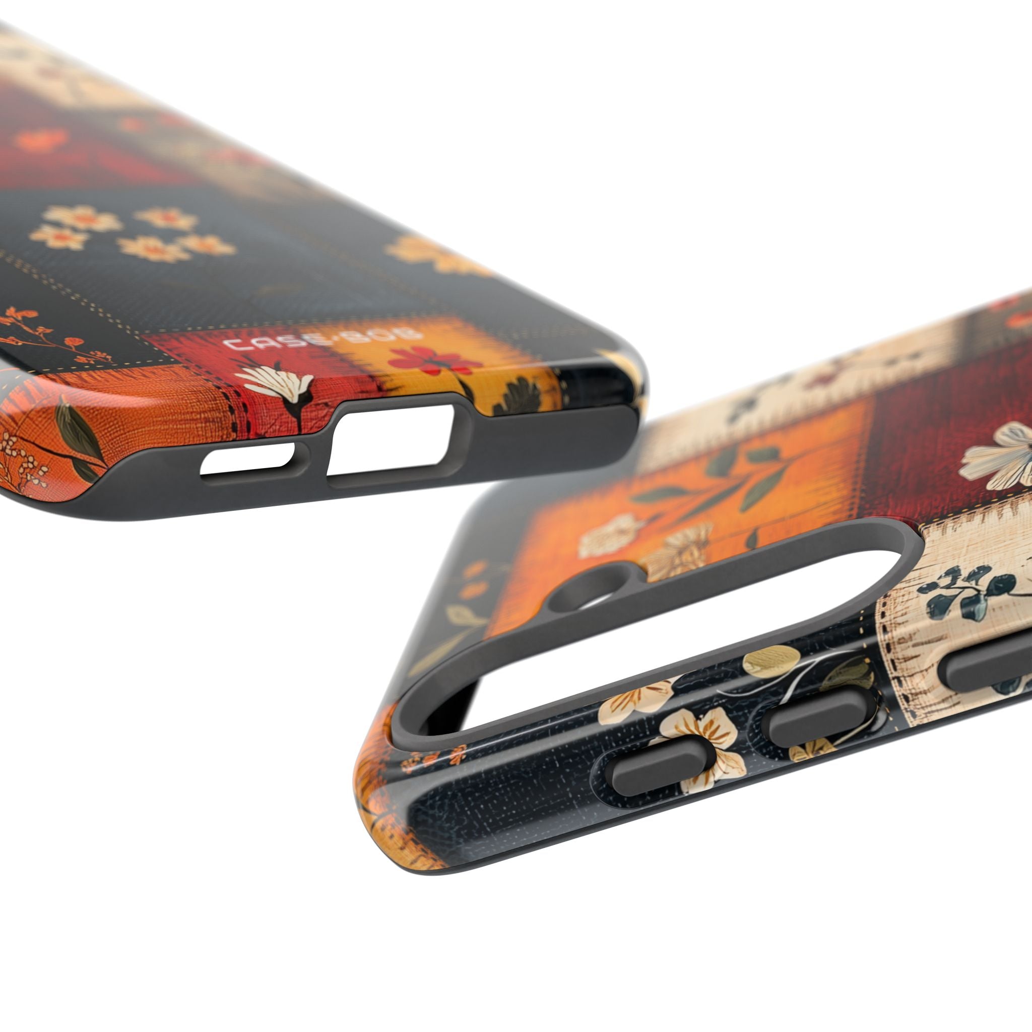 Patchwork Blooms Samsung S25 Case - Tough