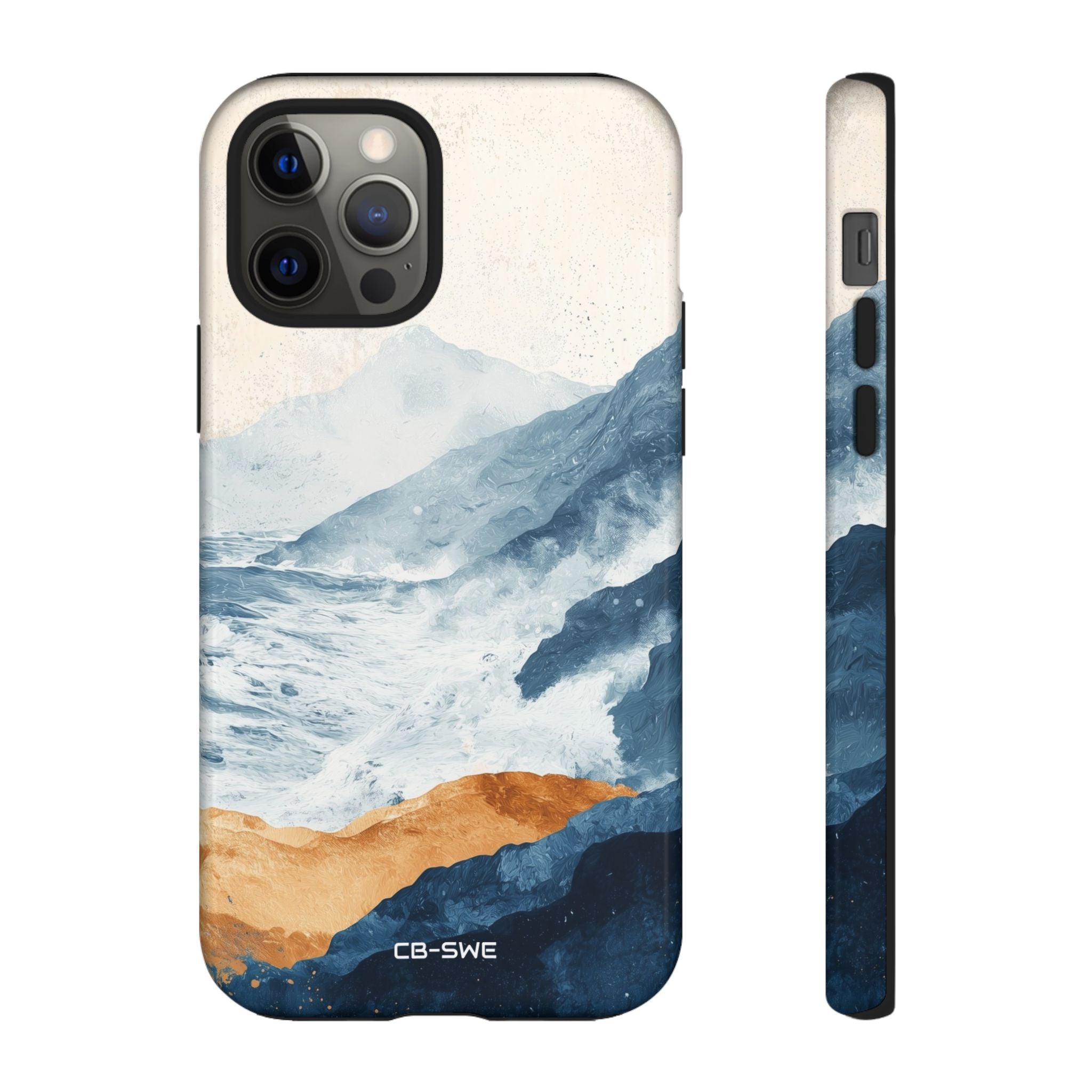 Waves Embrace Shore - iPhone Case