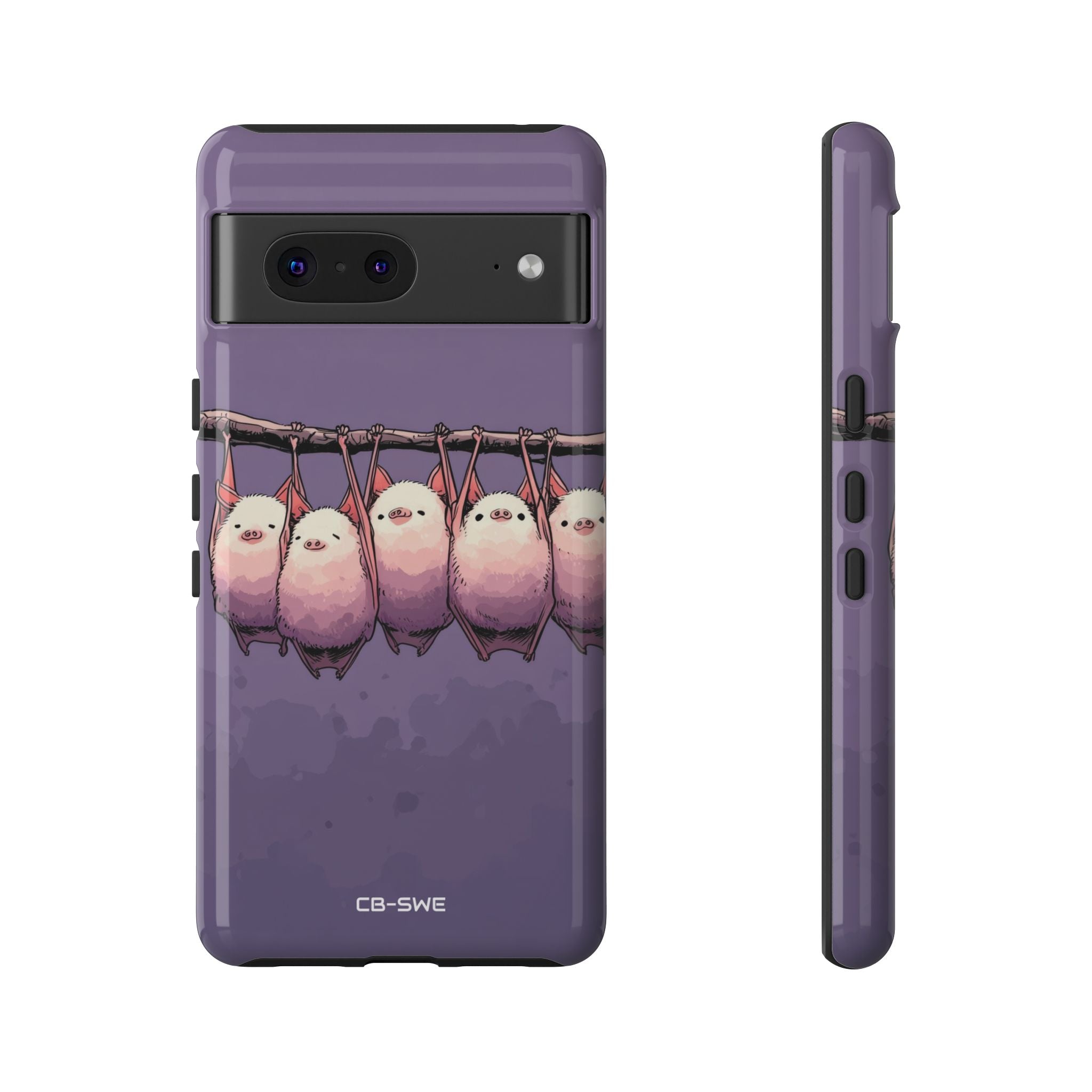 Bats Hang Playfully - Google Pixel Case