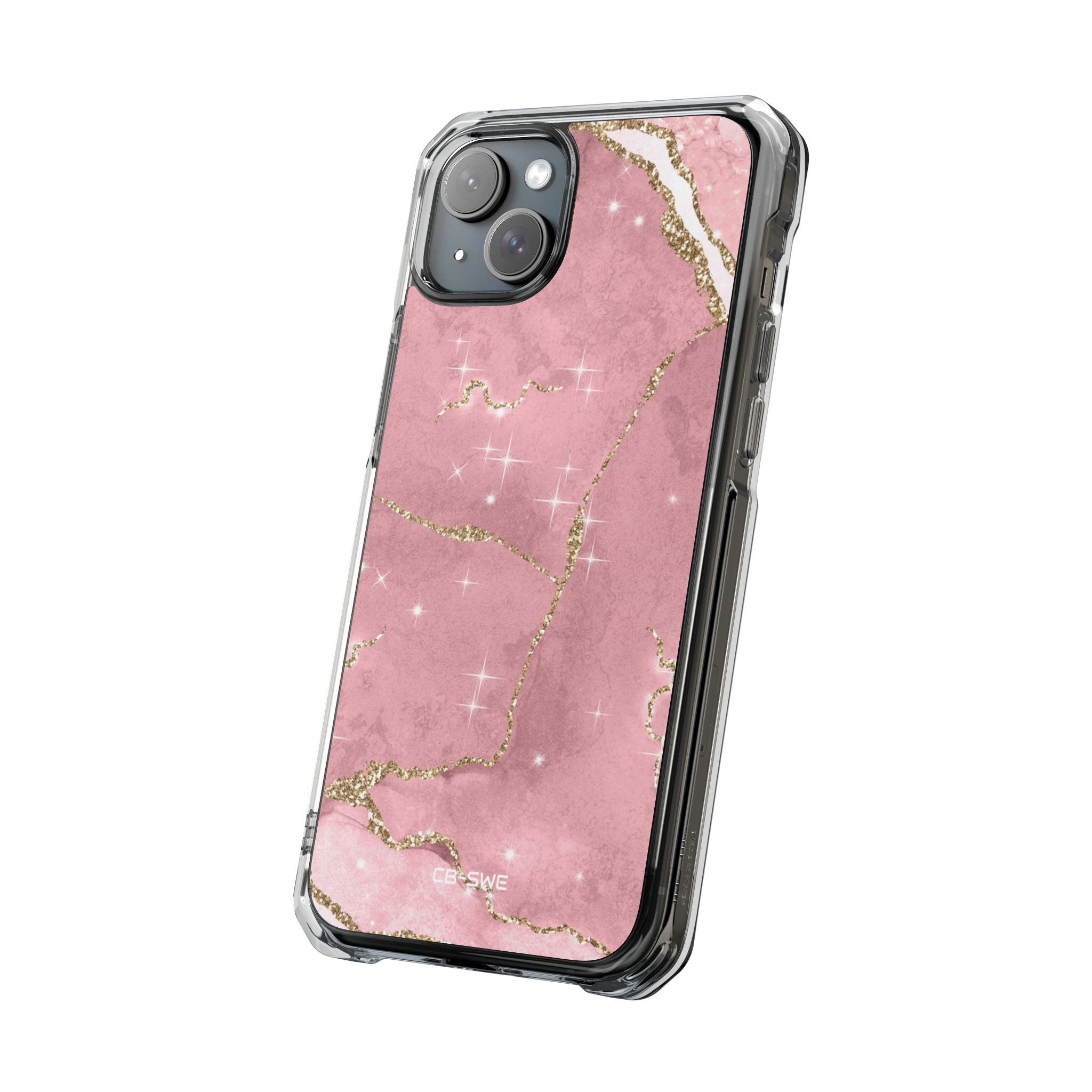Pink Marble Luxe iPhone Case - Impact