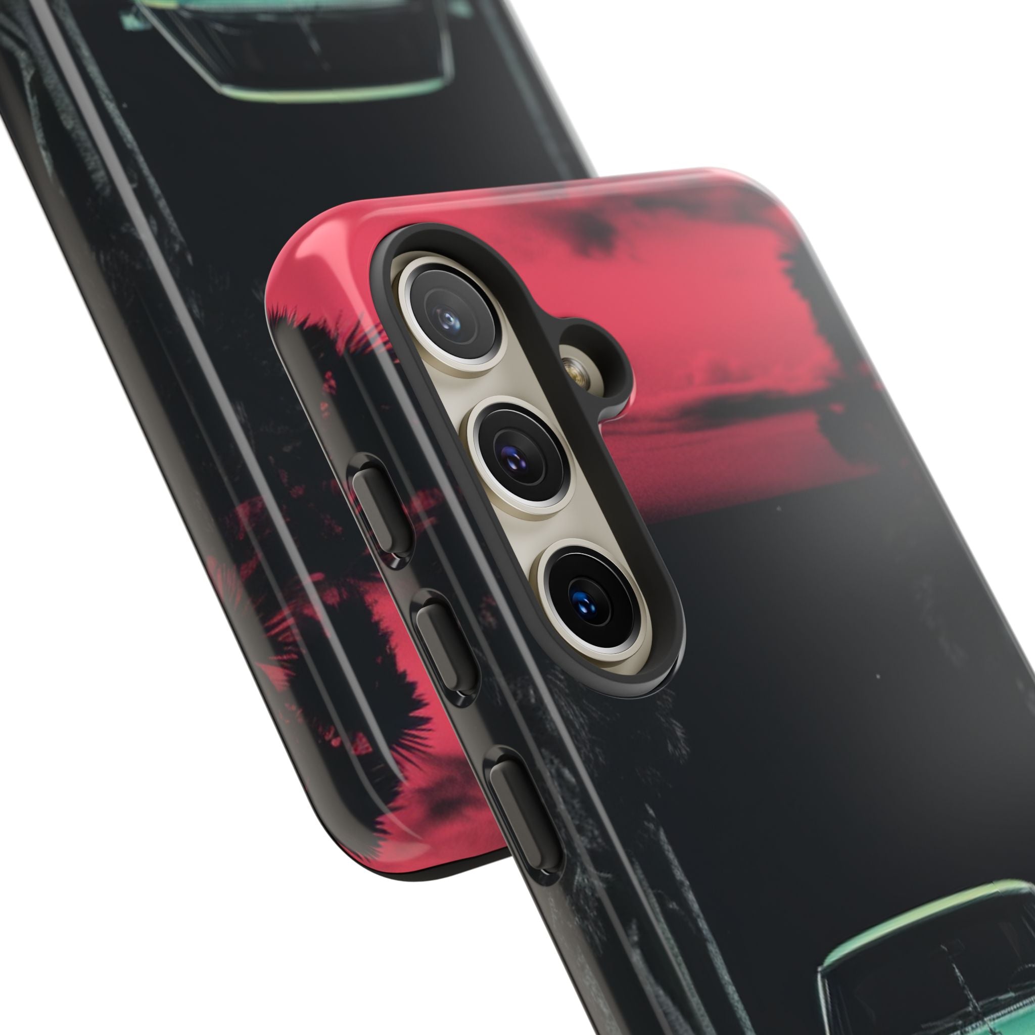 Retro Futuristic Nightscape - Samsung Case