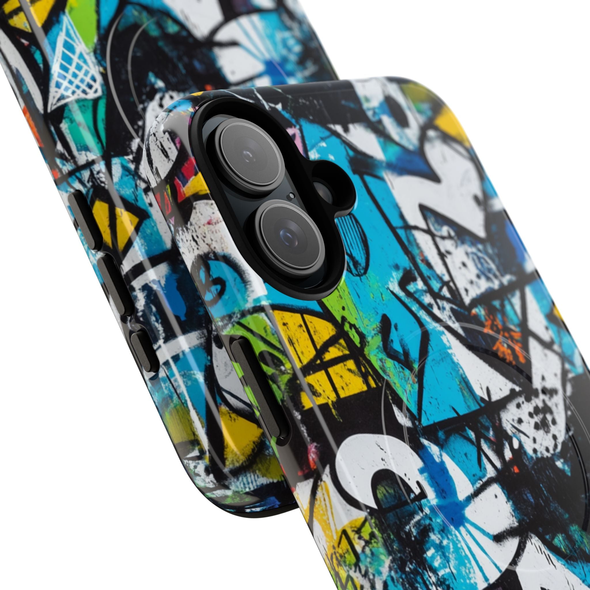 White Ripple Drift iPhone 16 Plus Case - Tough+