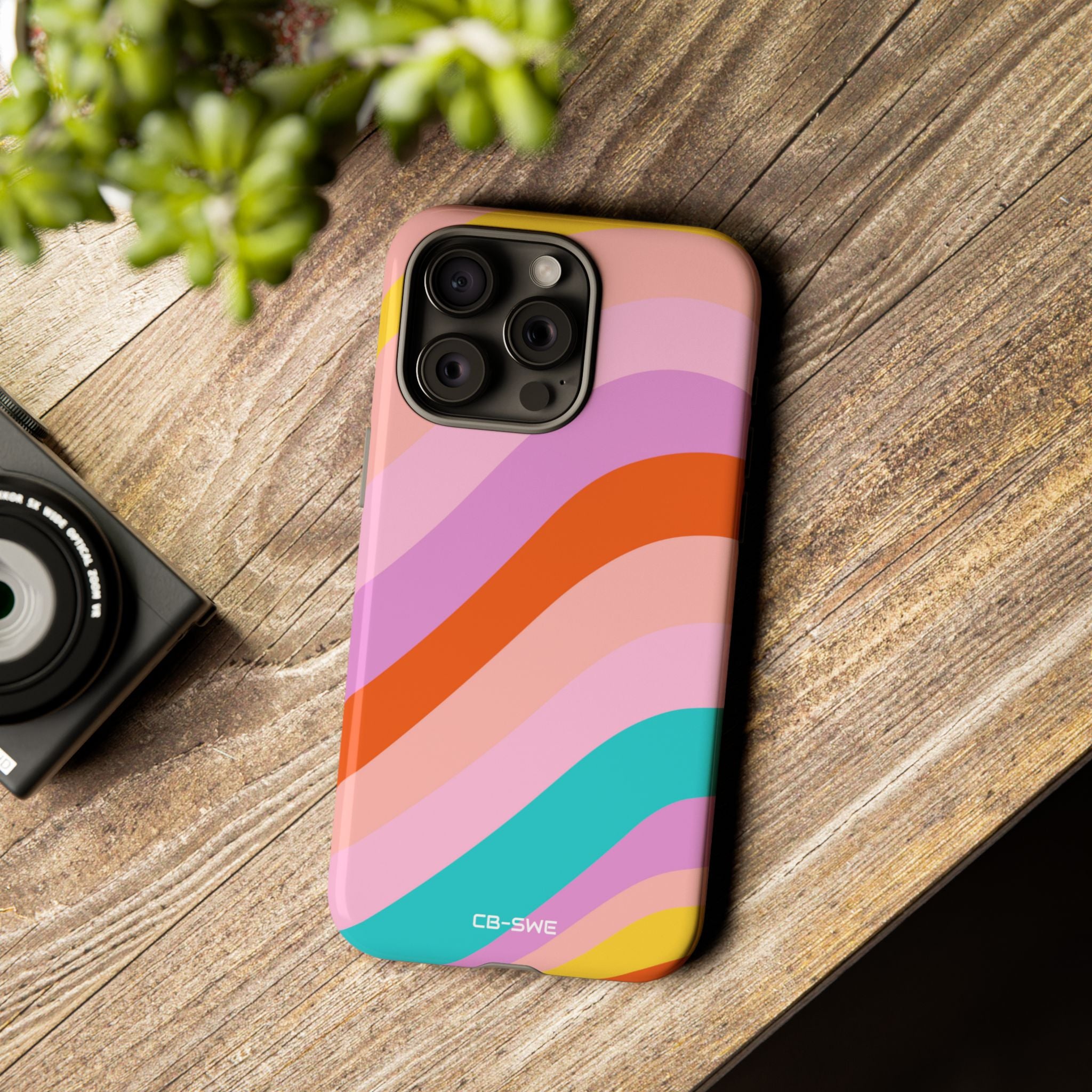Fluid Color Waves - iPhone Case