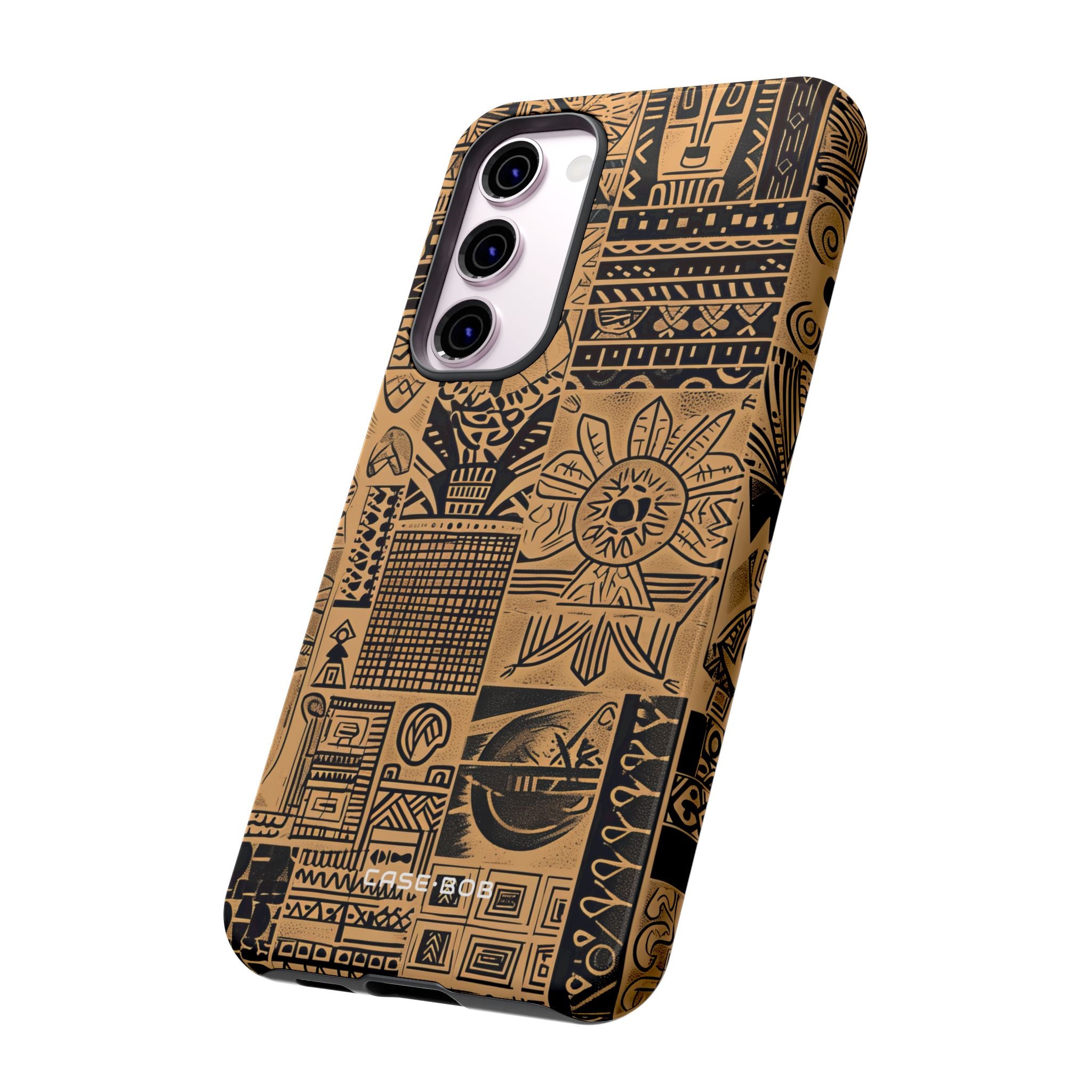 Tribal Faces Samsung S23 Plus Case - Tough