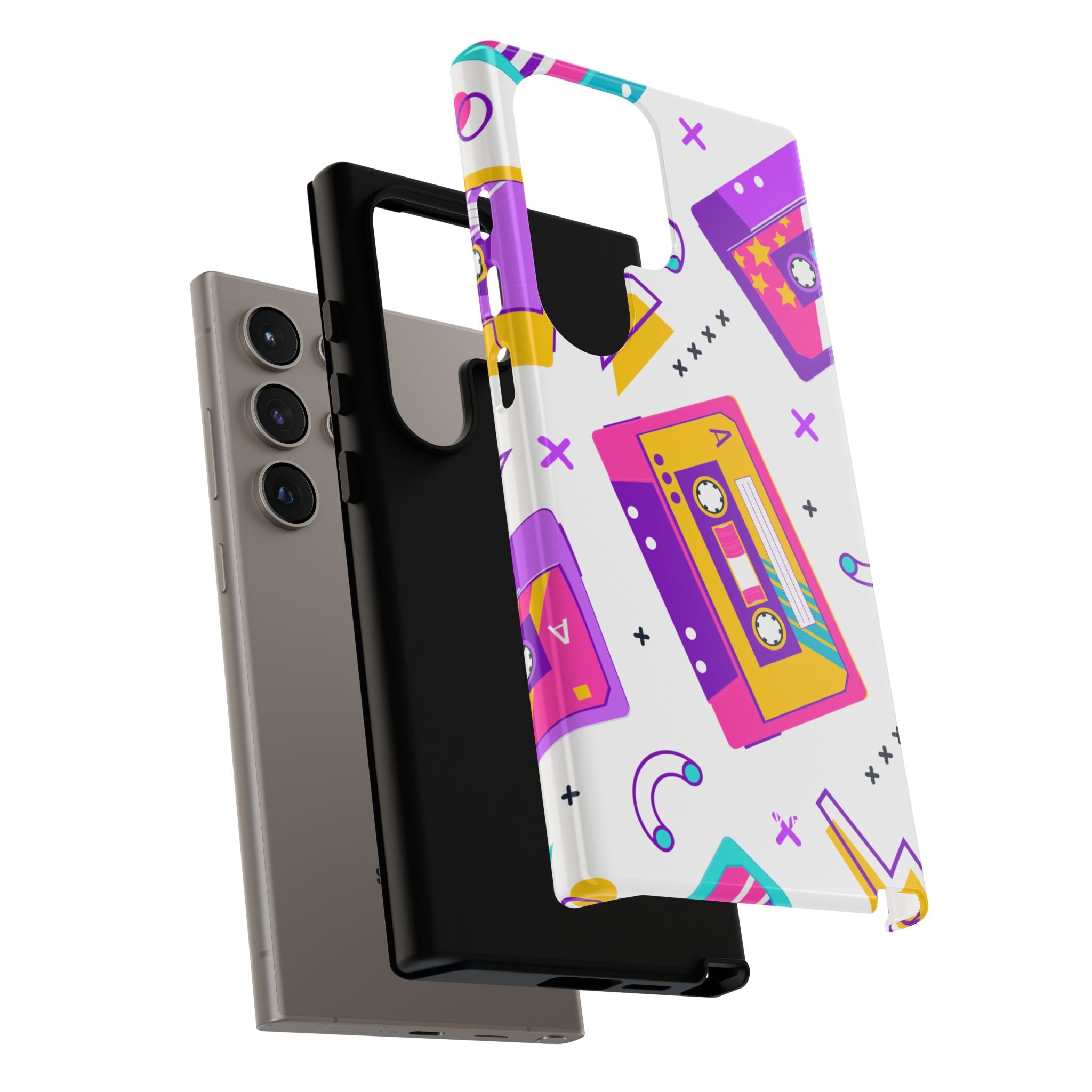 Retro Cassette Chaos - Samsung Case