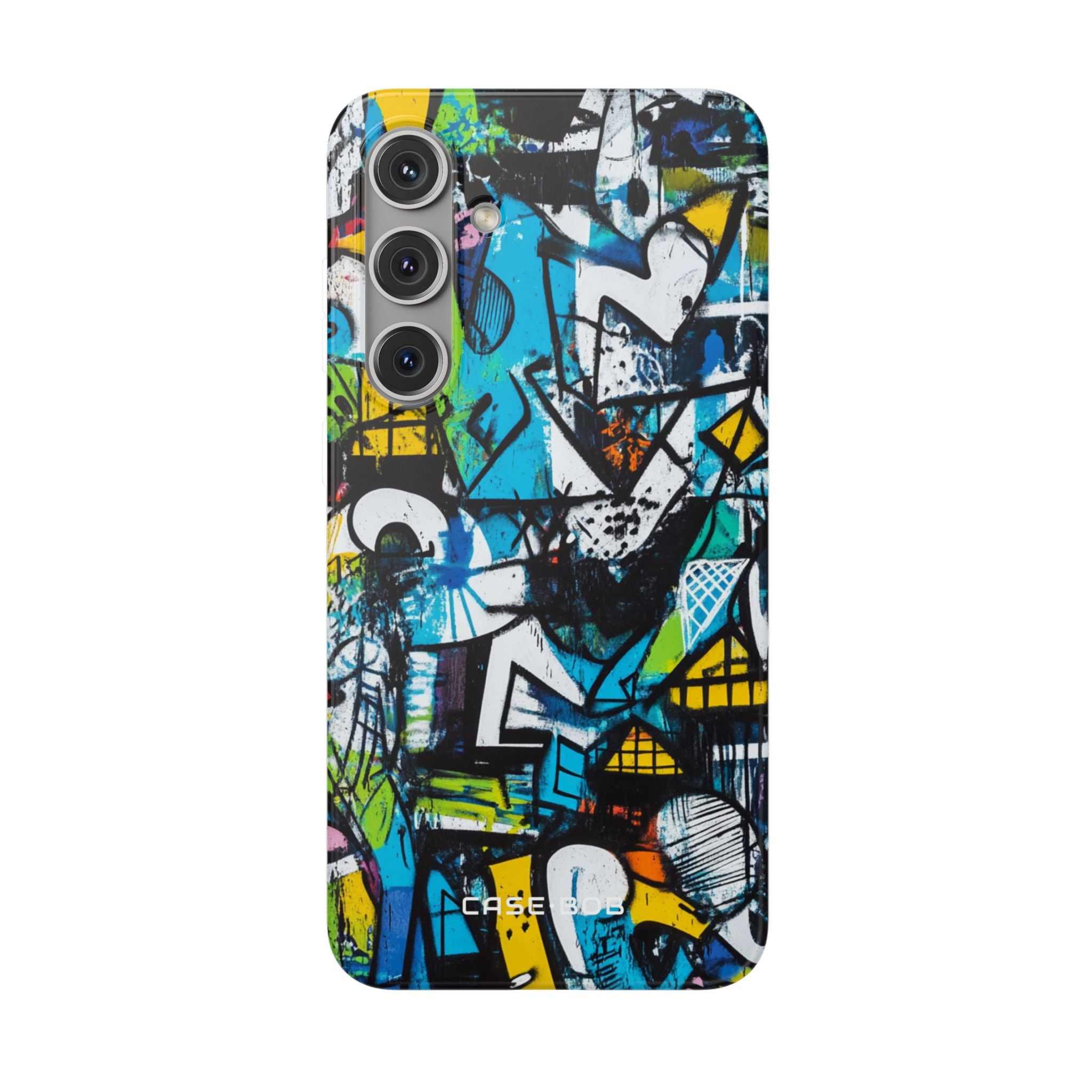 White Ripple Drift Samsung S24 Plus Case - Soft