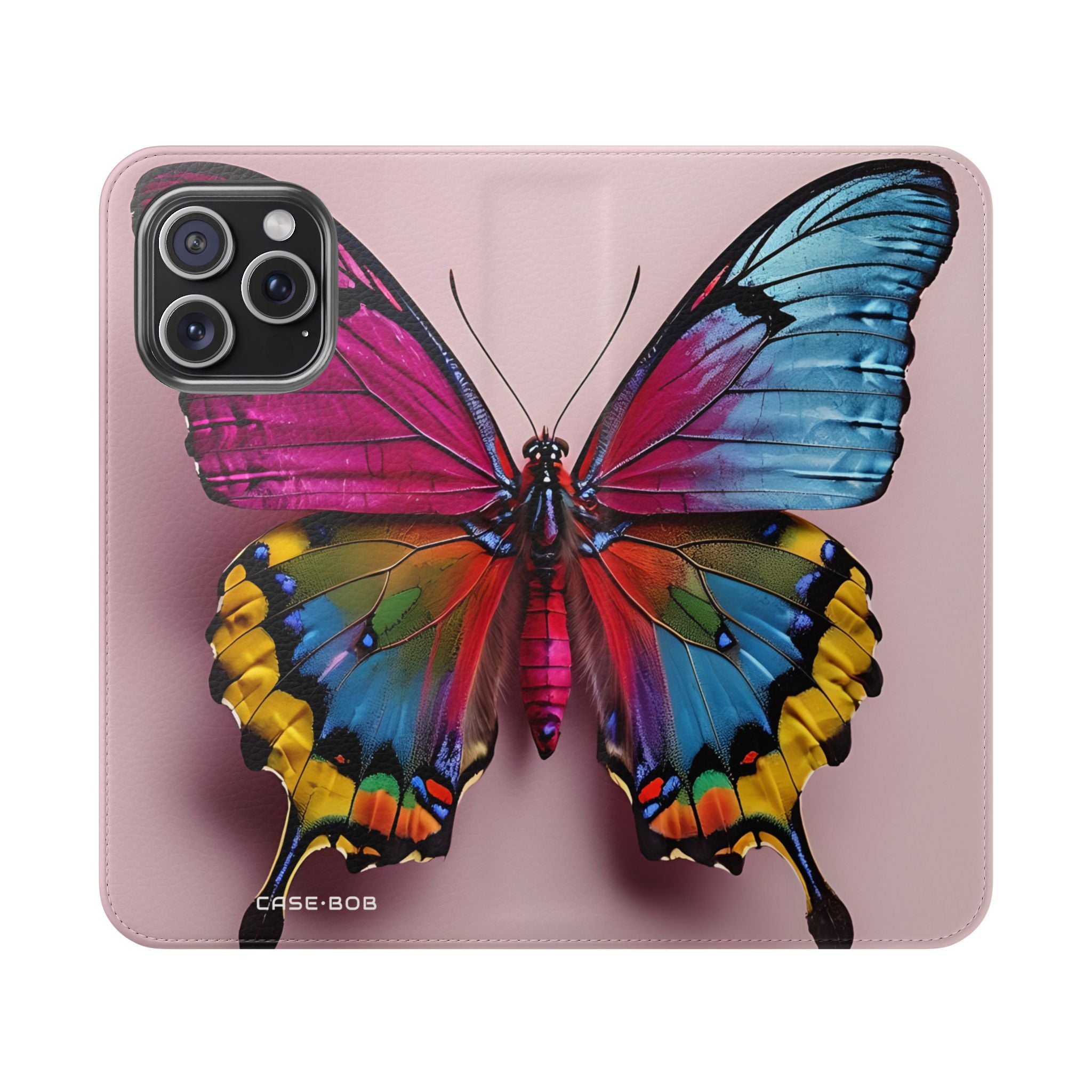 Vibrant Monarch - iPhone 15 Pro Max Case - Wallet