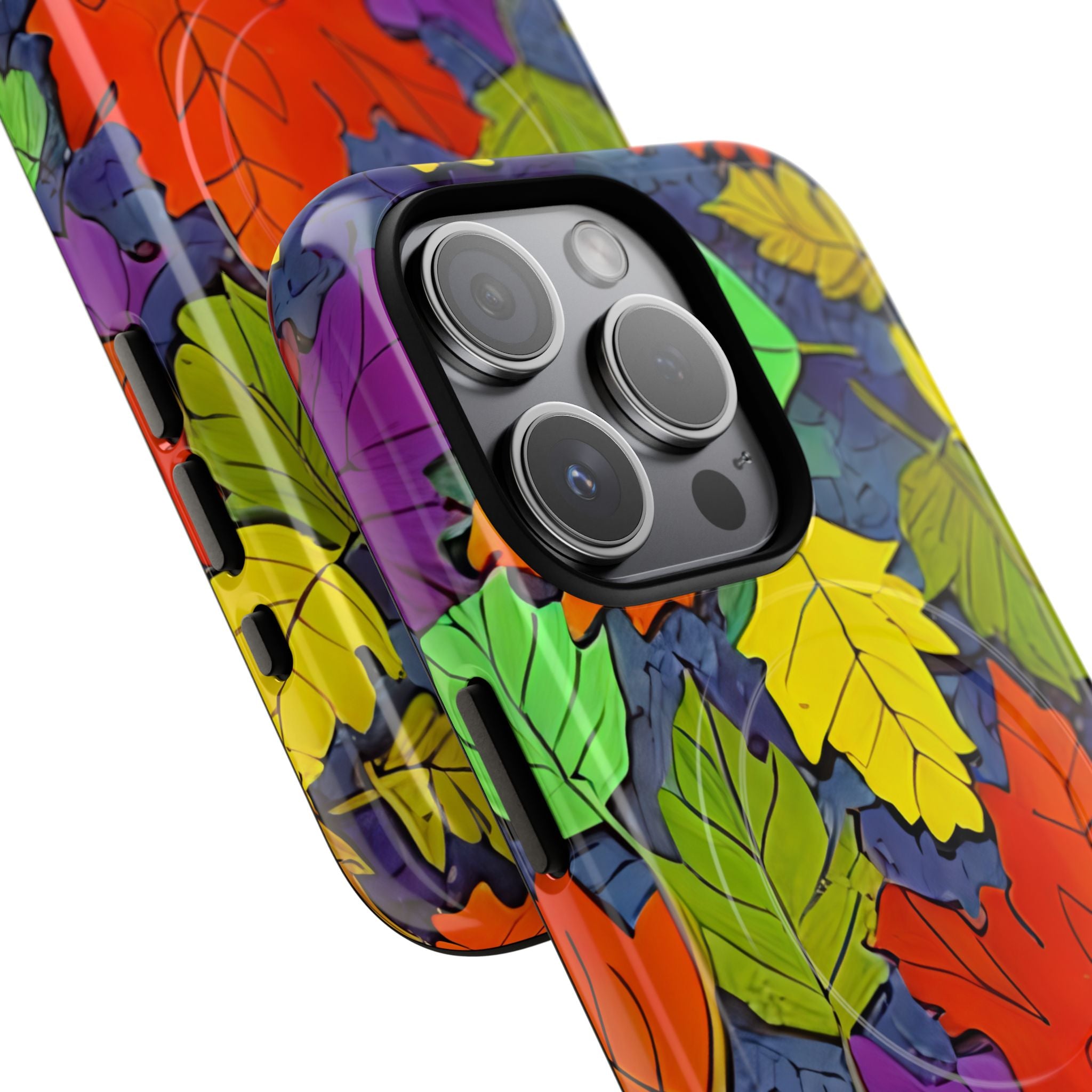 Vivid Leafburst iPhone 15 Pro Case - Tough+