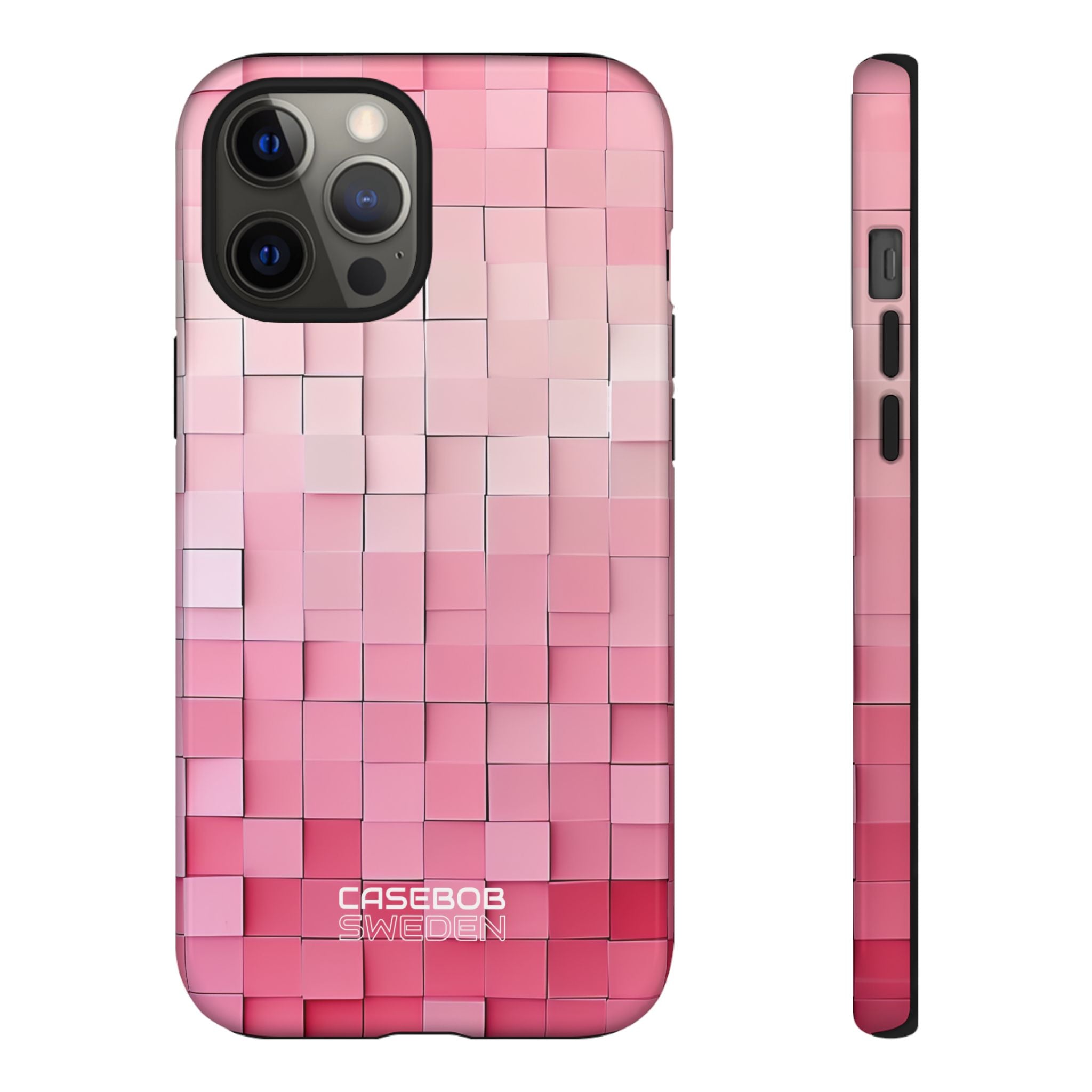 Pink Mosaic Glow iPhone 12 - Tough
