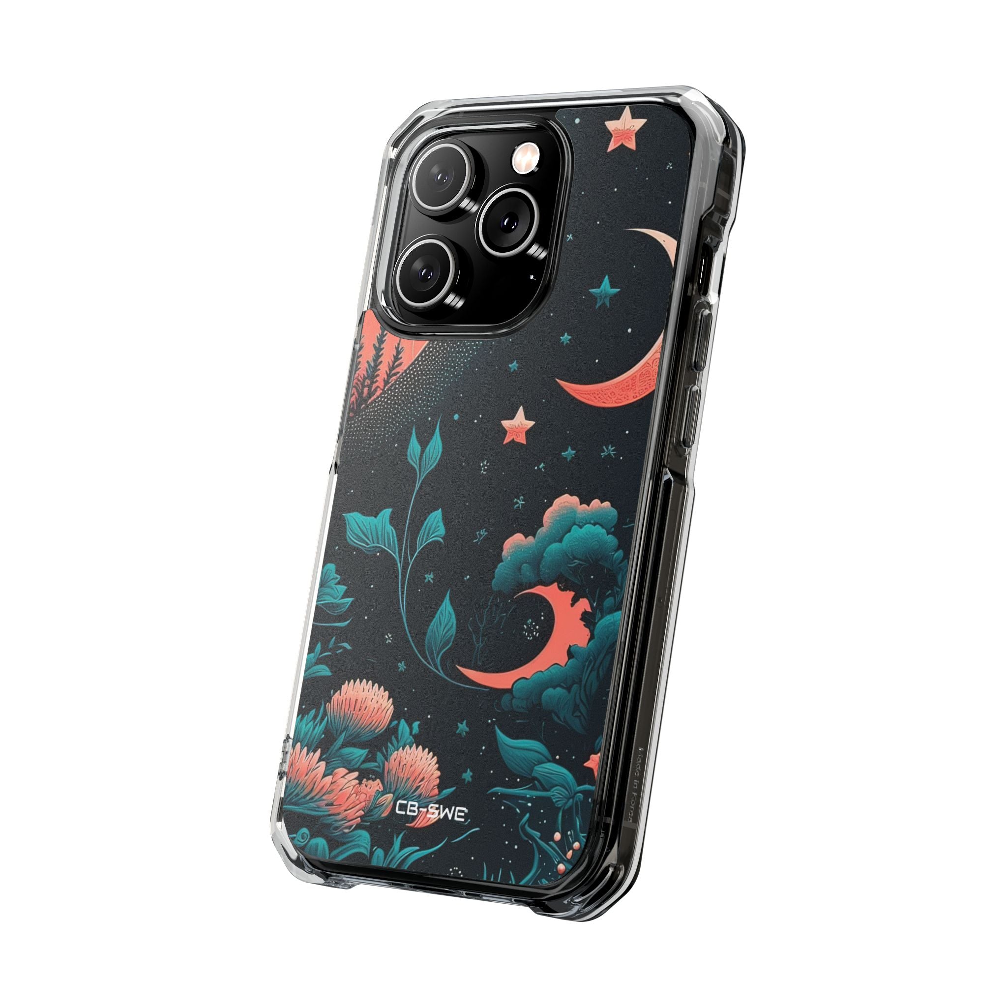 Cosmic Floral Dreams iPhone Case - Impact