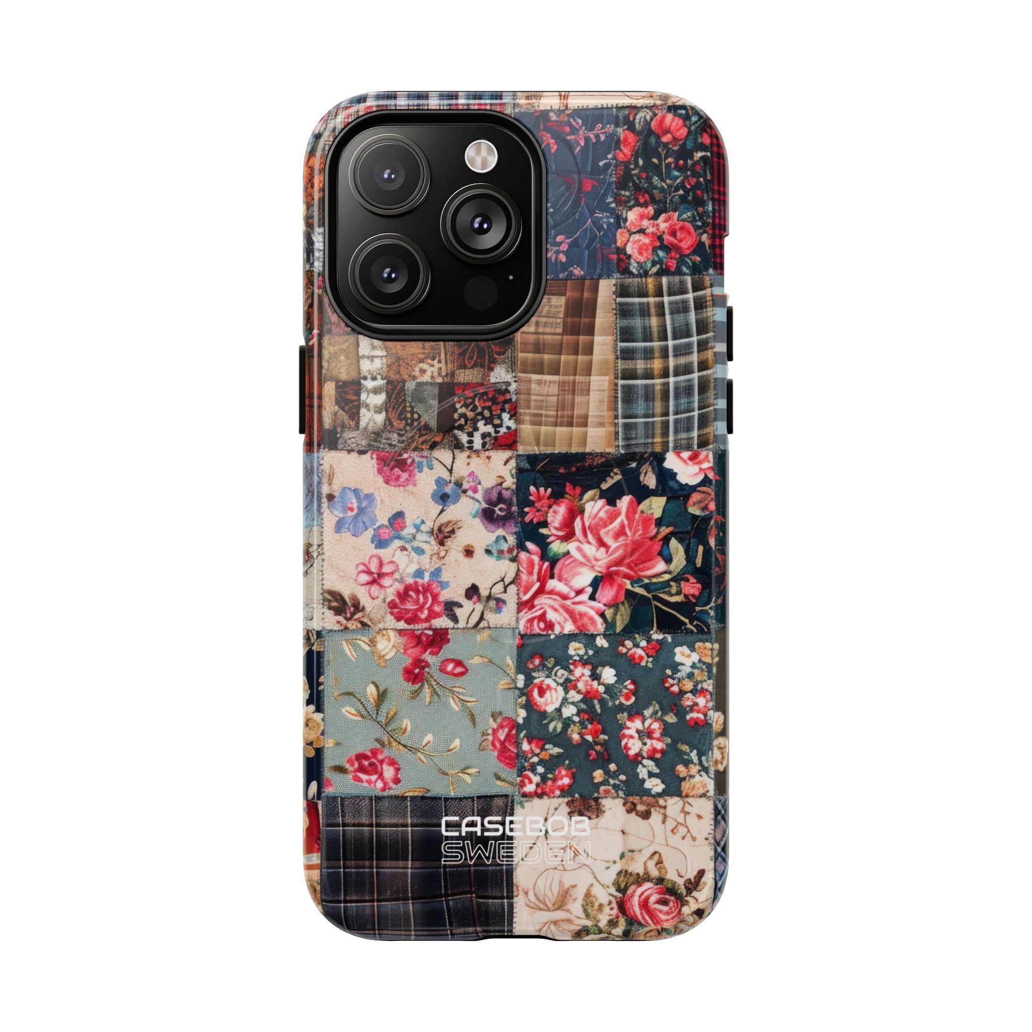 Patchwork Floral Quilt iPhone 14 - Tough+