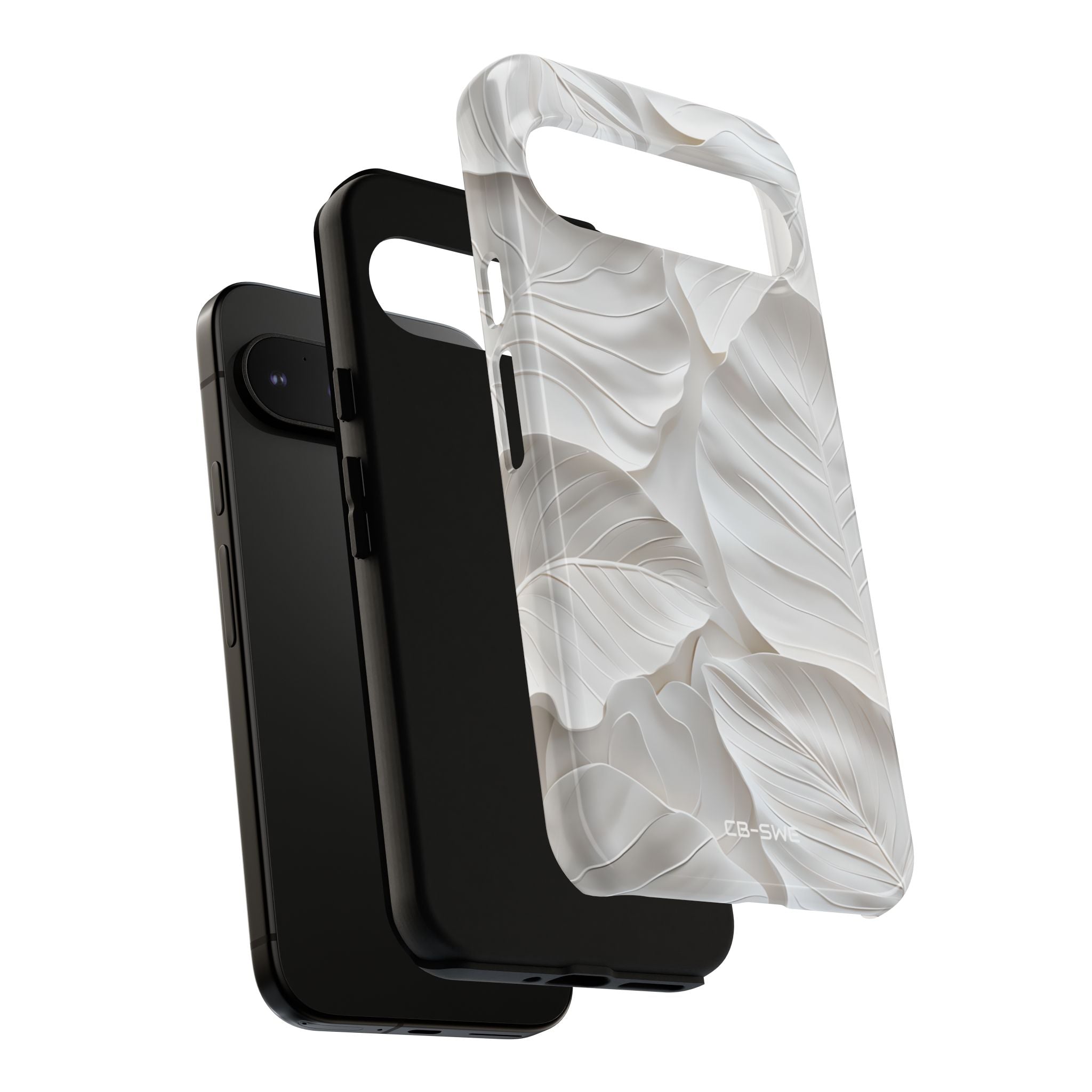 Elegant Leaf Relief - Google Pixel Case
